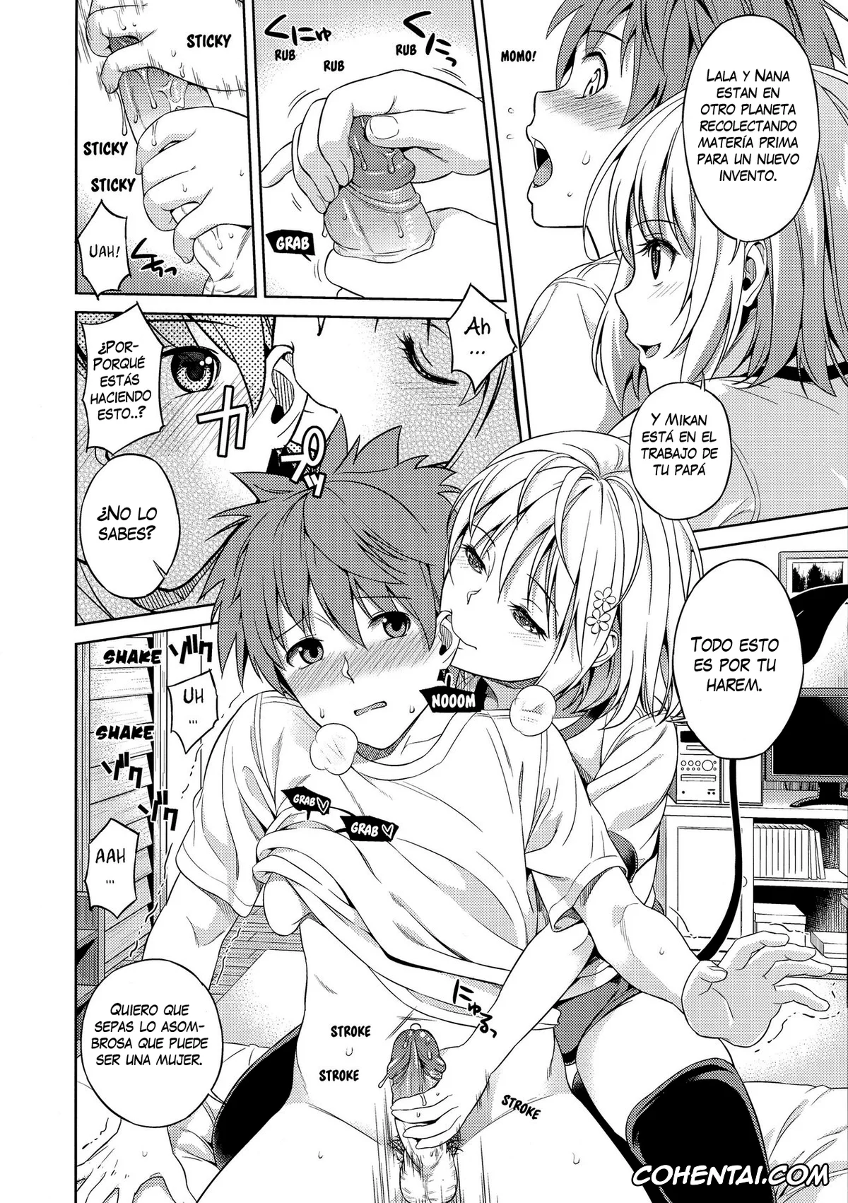 To Love-Ru porno, Momo Velia Deviluke porno, Rito Yuuki porno, Momoiro Operation (Harem Collection) (To LOVE-Ru), pagina 5
