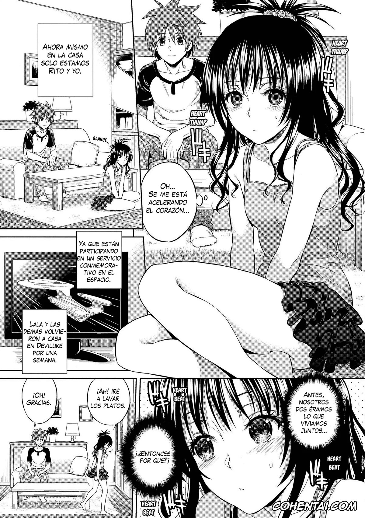 To Love-Ru porno, Mikan Yuuki porno, Rito Yuuki porno, Orange Revolution (Harem Collection) (To LOVE-Ru), pagina 2