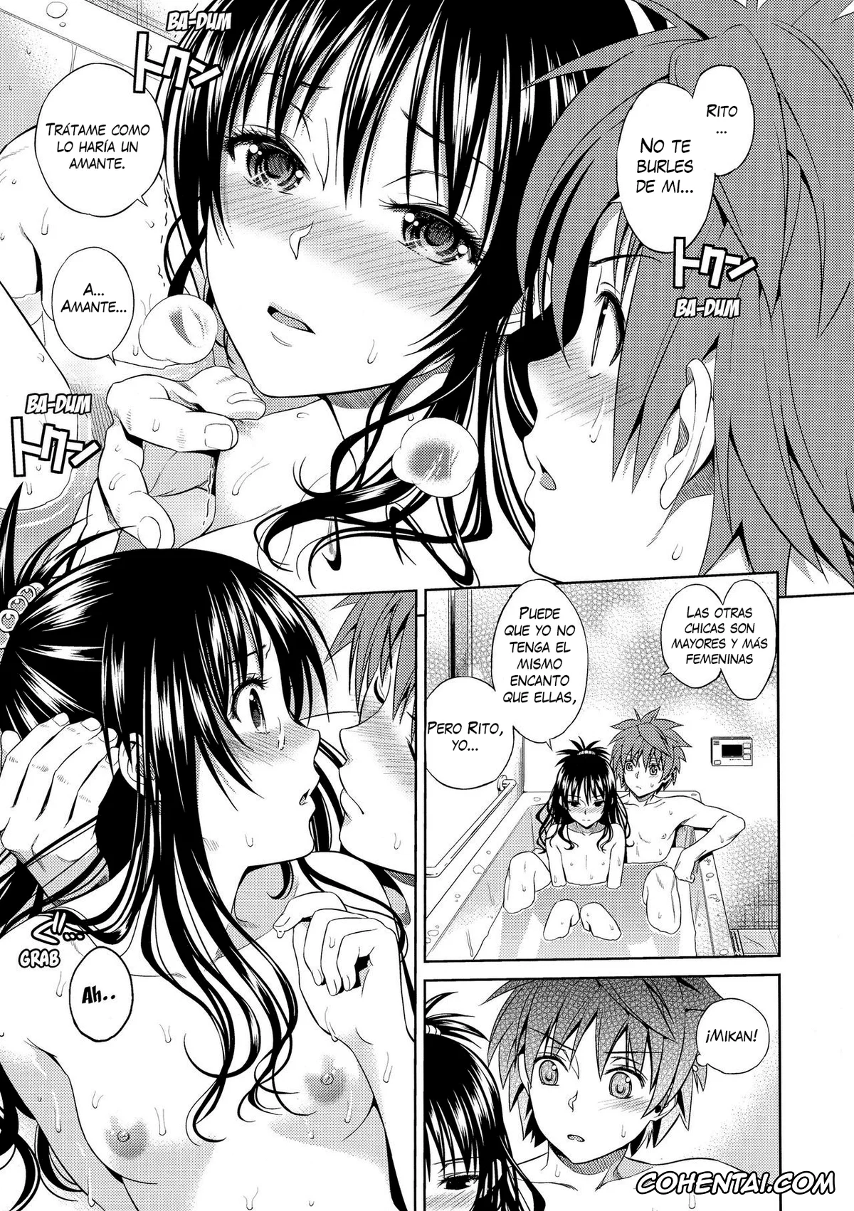 To Love-Ru xxx, Mikan Yuuki xxx, Rito Yuuki xxx, Orange Revolution (Harem Collection) (To LOVE-Ru), pagina 10