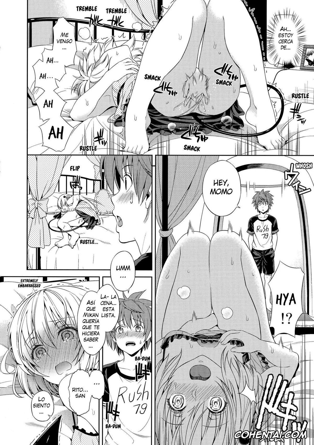 To Love-Ru porno, Momo Velia Deviluke porno, Rito Yuuki porno, Momoiro Passion (Harem Collection) (To LOVE-Ru), pagina 5