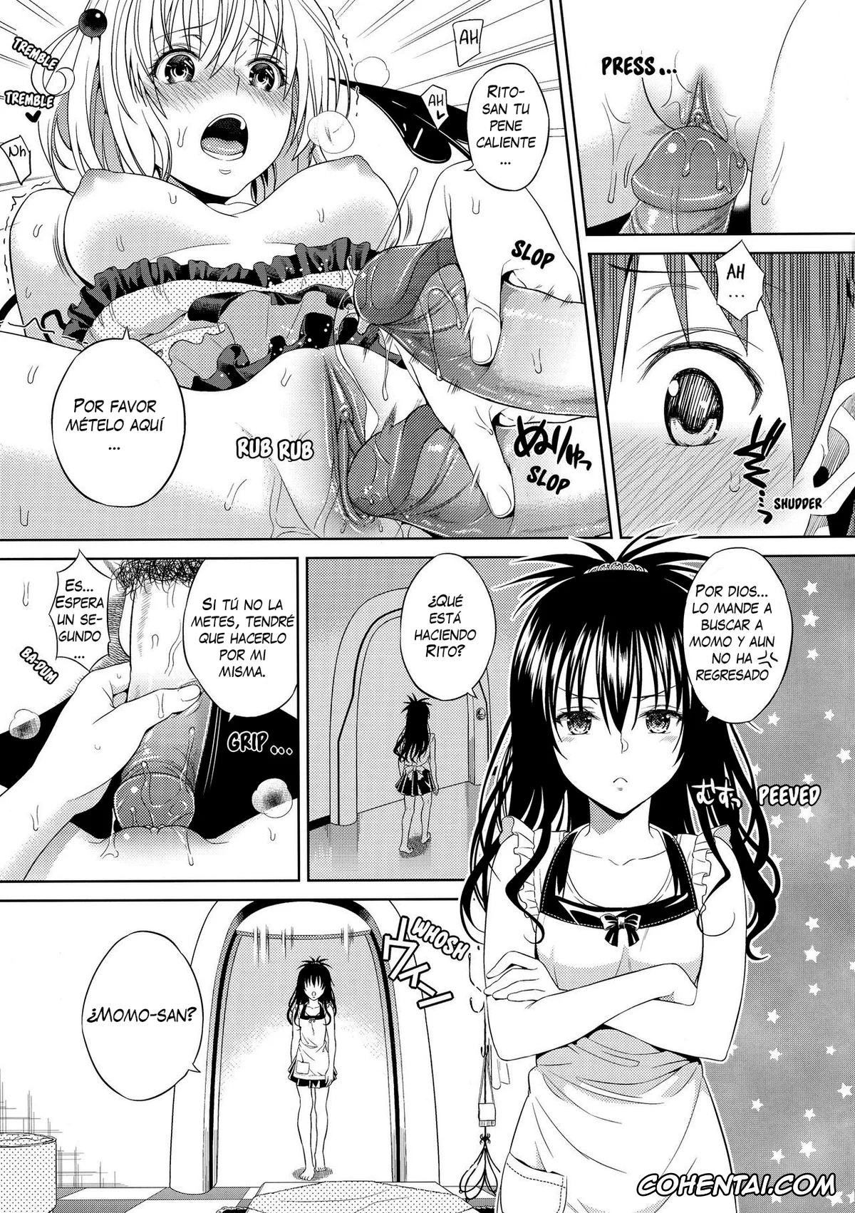 To Love-Ru hentai, Momo Velia Deviluke hentai, Rito Yuuki hentai, Momoiro Passion (Harem Collection) (To LOVE-Ru), pagina 12