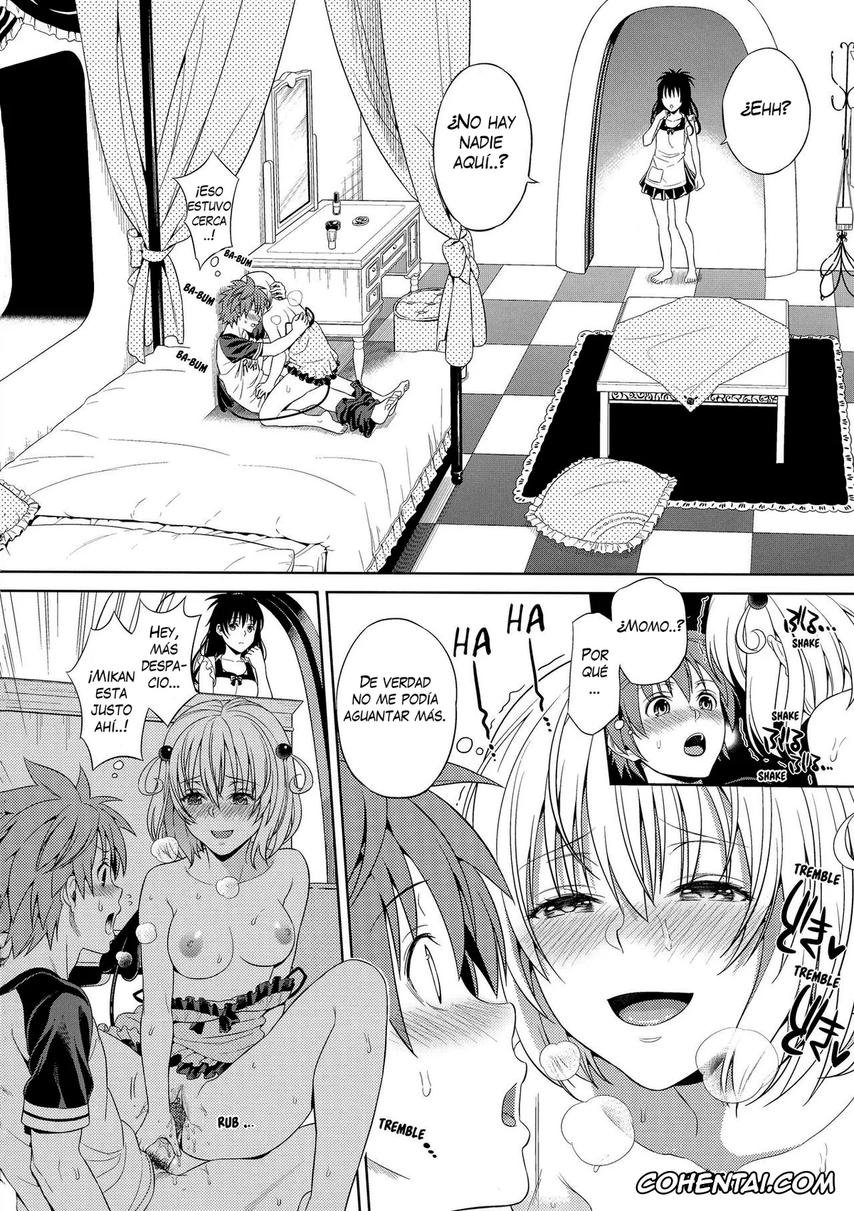 To Love-Ru xxx, Momo Velia Deviluke xxx, Rito Yuuki xxx, Momoiro Passion (Harem Collection) (To LOVE-Ru), pagina 13