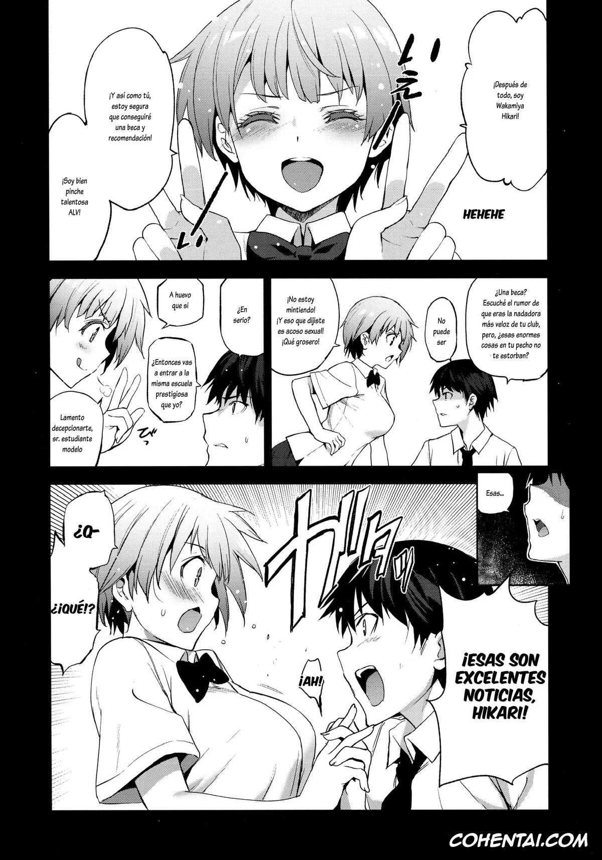 Original hentai, Tokutaisei Shiken – Baka Dakedo Aitsu to Issho no Gakkou Ikitai Kara Tokui Bunya de Ganbatta., pagina 3