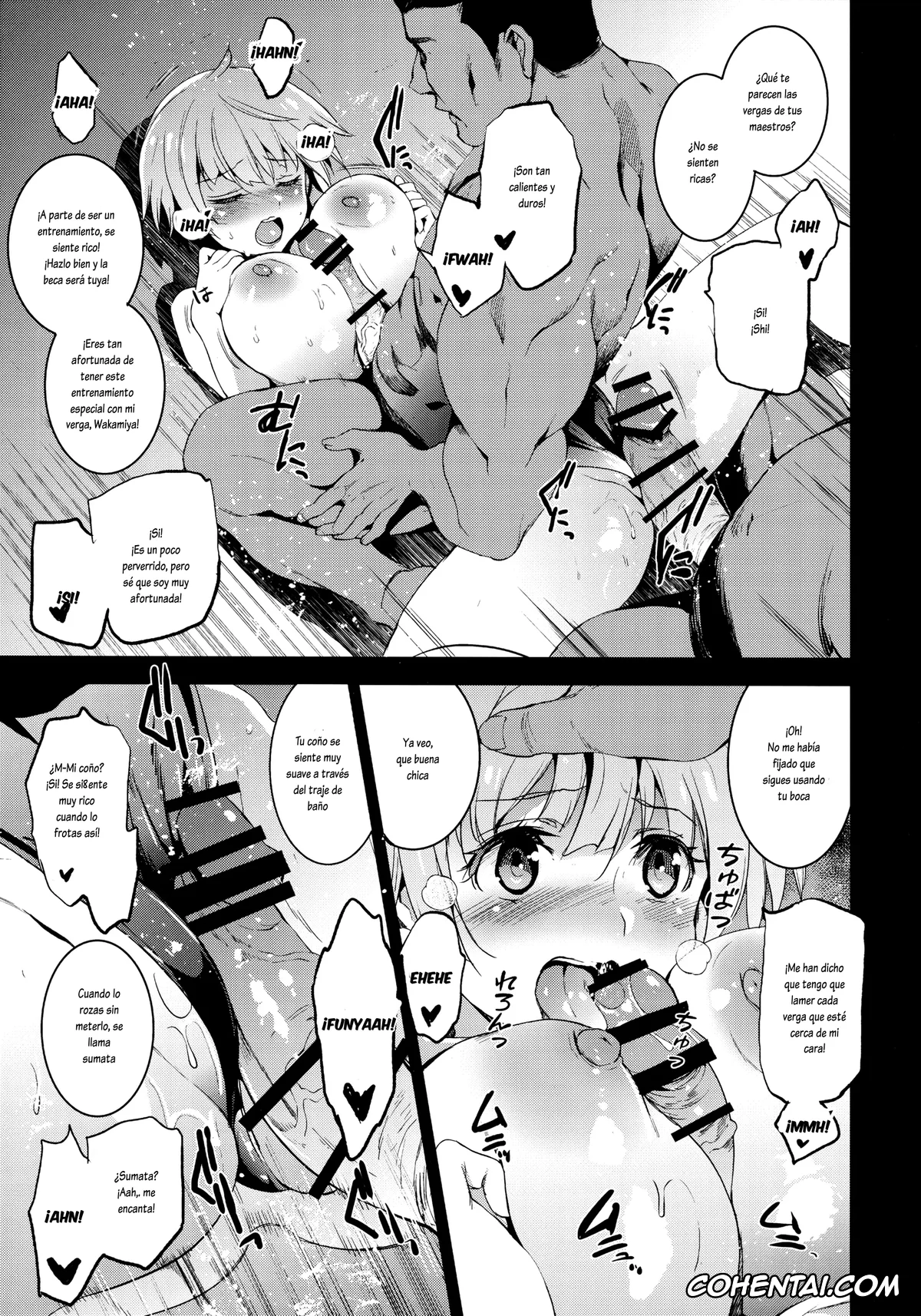 Original hentai, Tokutaisei Shiken – Baka Dakedo Aitsu to Issho no Gakkou Ikitai Kara Tokui Bunya de Ganbatta., pagina 12