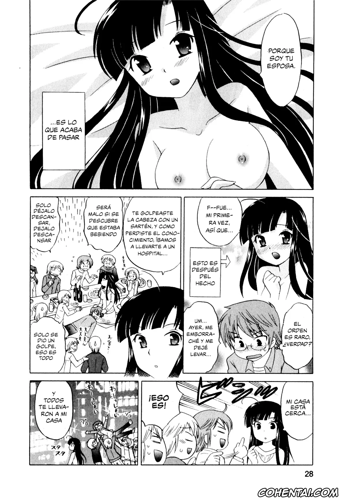 Original hentai, Classmate wa Ore no Yome! 1 – Cap. 2, pagina 3