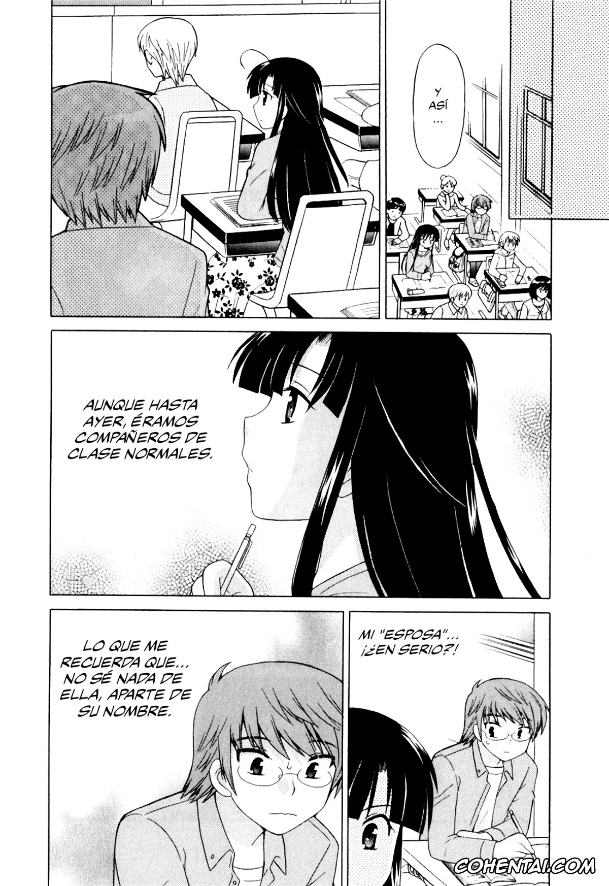 Original hentai, Classmate wa Ore no Yome! 1 – Cap. 2, pagina 9