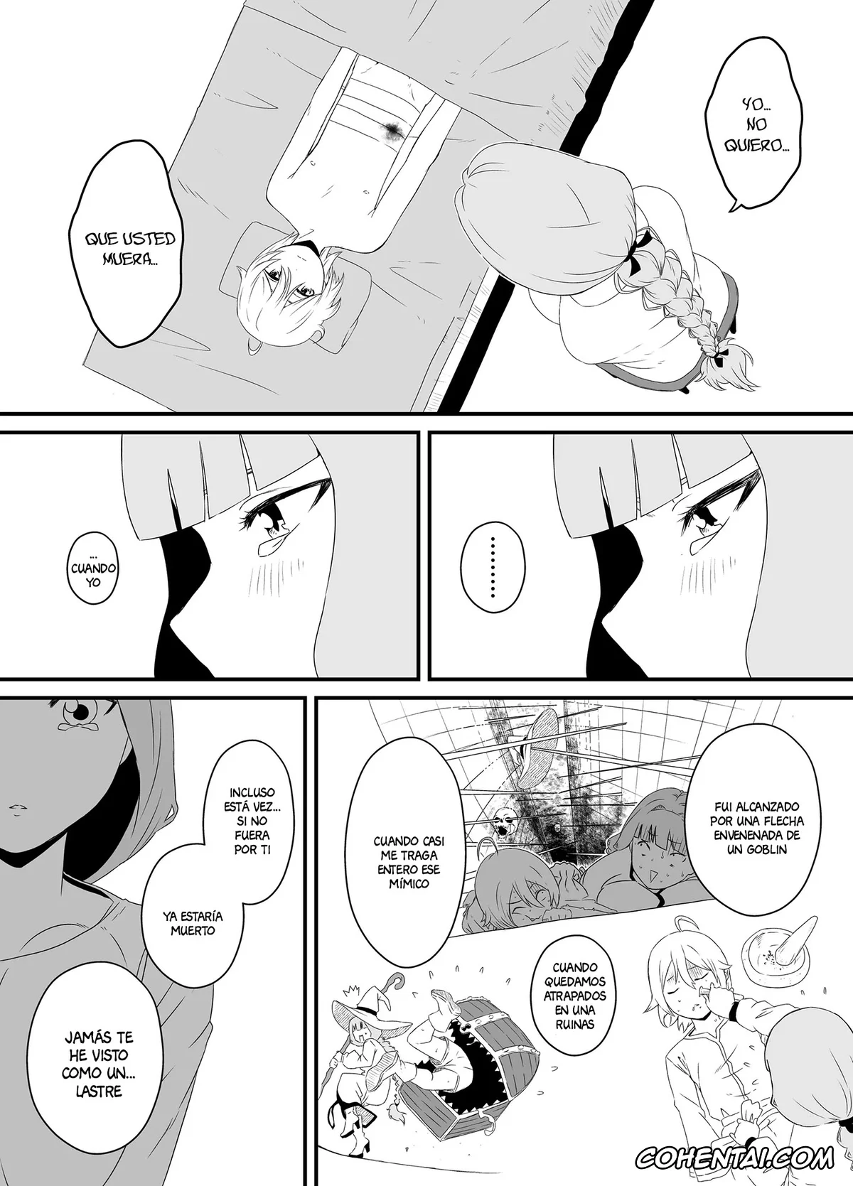 Original hentai, Kaifuku Mahou o Kimete Kozukuri Shimakutta Kekka Sekai o Sukueru Kurai Tsuyoku Natta Hanashi., pagina 6