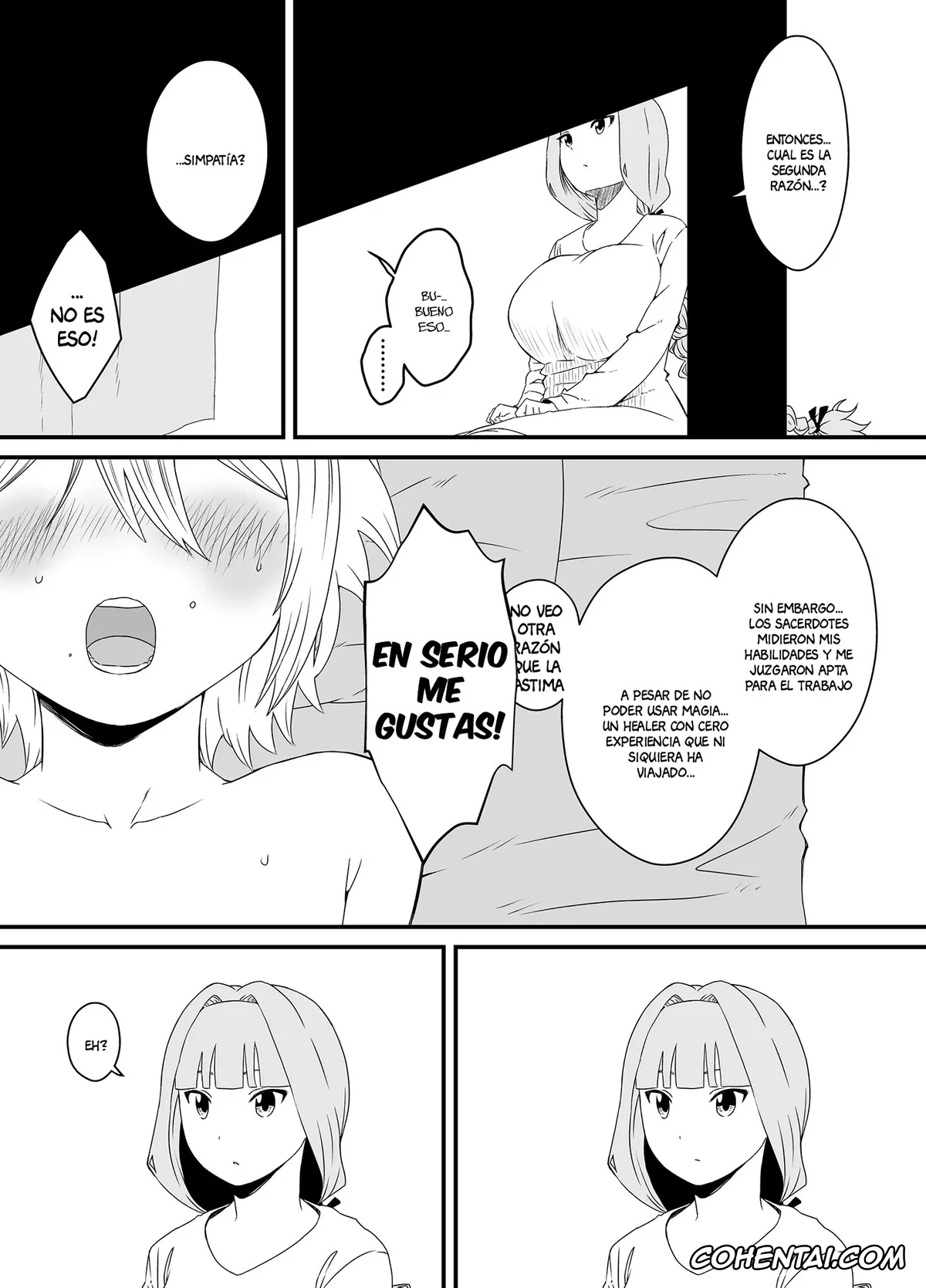 Original hentai, Kaifuku Mahou o Kimete Kozukuri Shimakutta Kekka Sekai o Sukueru Kurai Tsuyoku Natta Hanashi., pagina 9