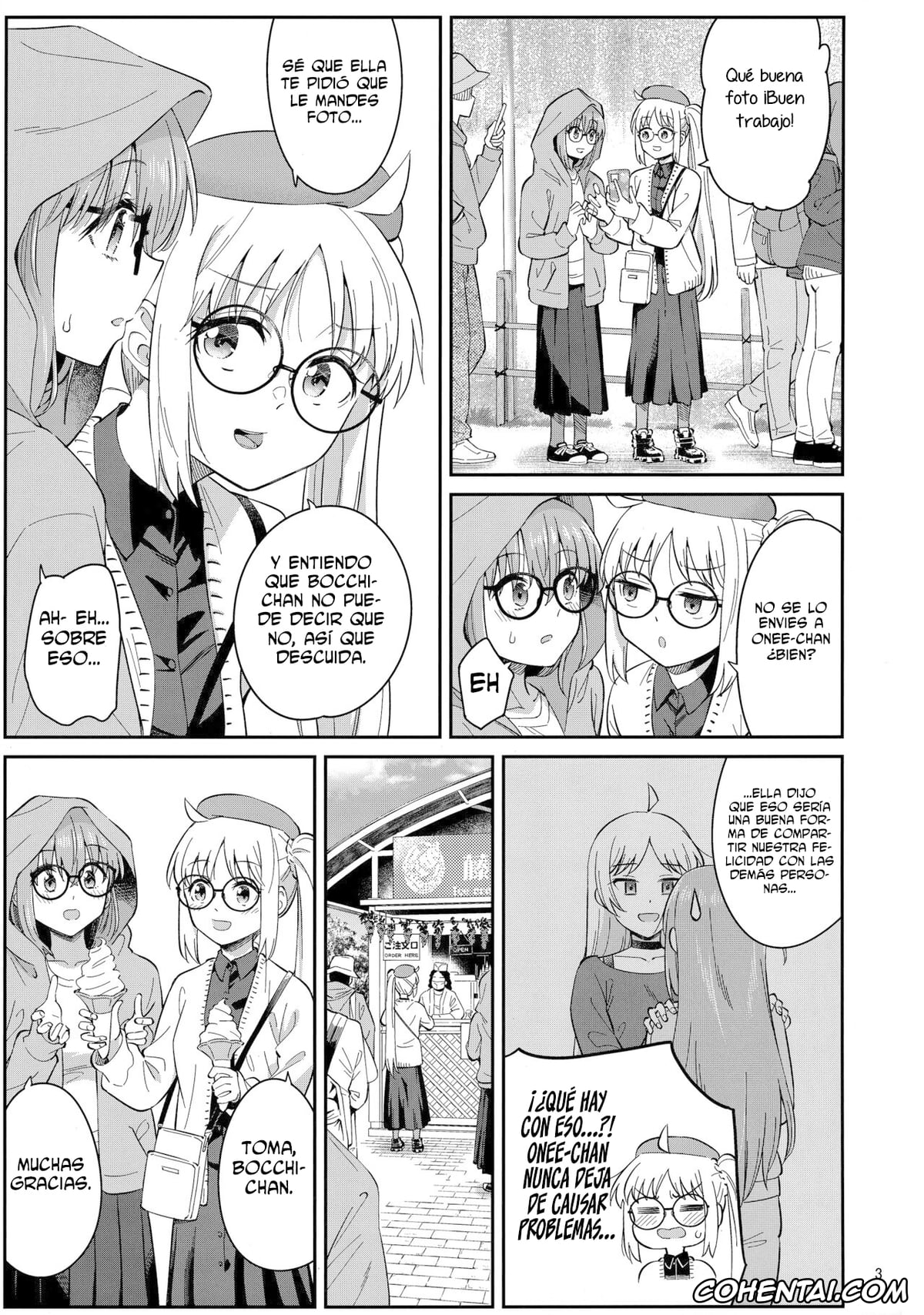 Bocchi the Rock! porno, Hitori Gotou porno, Nijika Ijichi porno, Netsu o Mazete Shin o Tokashite (Bocchi the Rock!), pagina 2