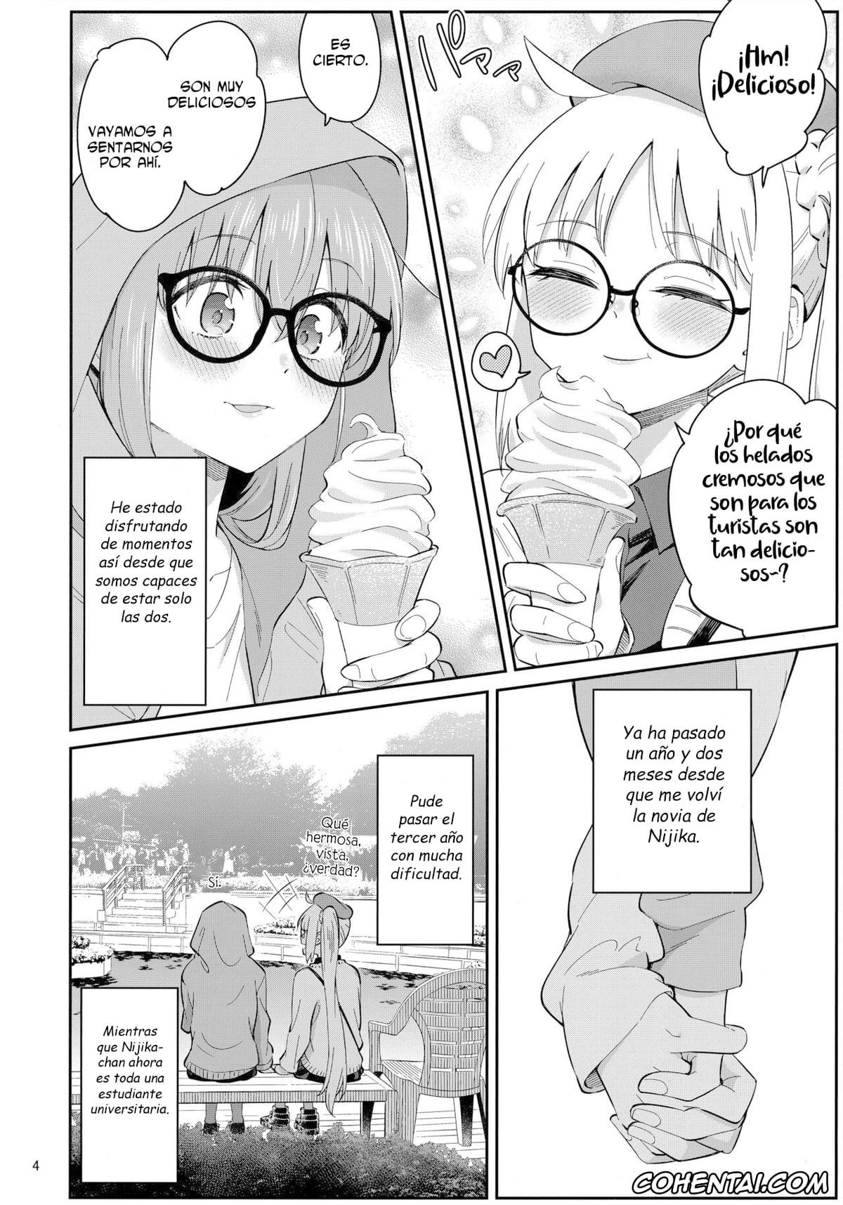 Bocchi the Rock! hentai, Hitori Gotou hentai, Nijika Ijichi hentai, Netsu o Mazete Shin o Tokashite (Bocchi the Rock!), pagina 3