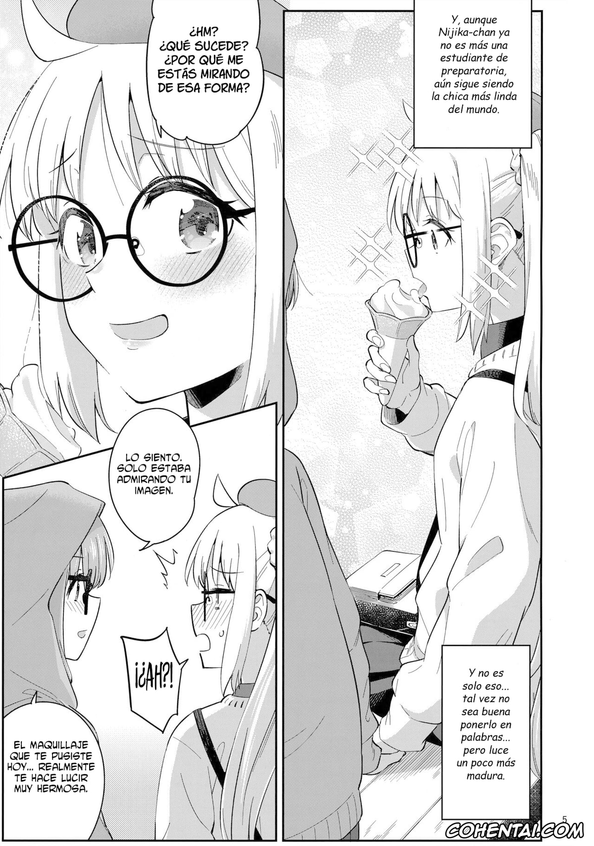 Bocchi the Rock! xxx, Hitori Gotou xxx, Nijika Ijichi xxx, Netsu o Mazete Shin o Tokashite (Bocchi the Rock!), pagina 4