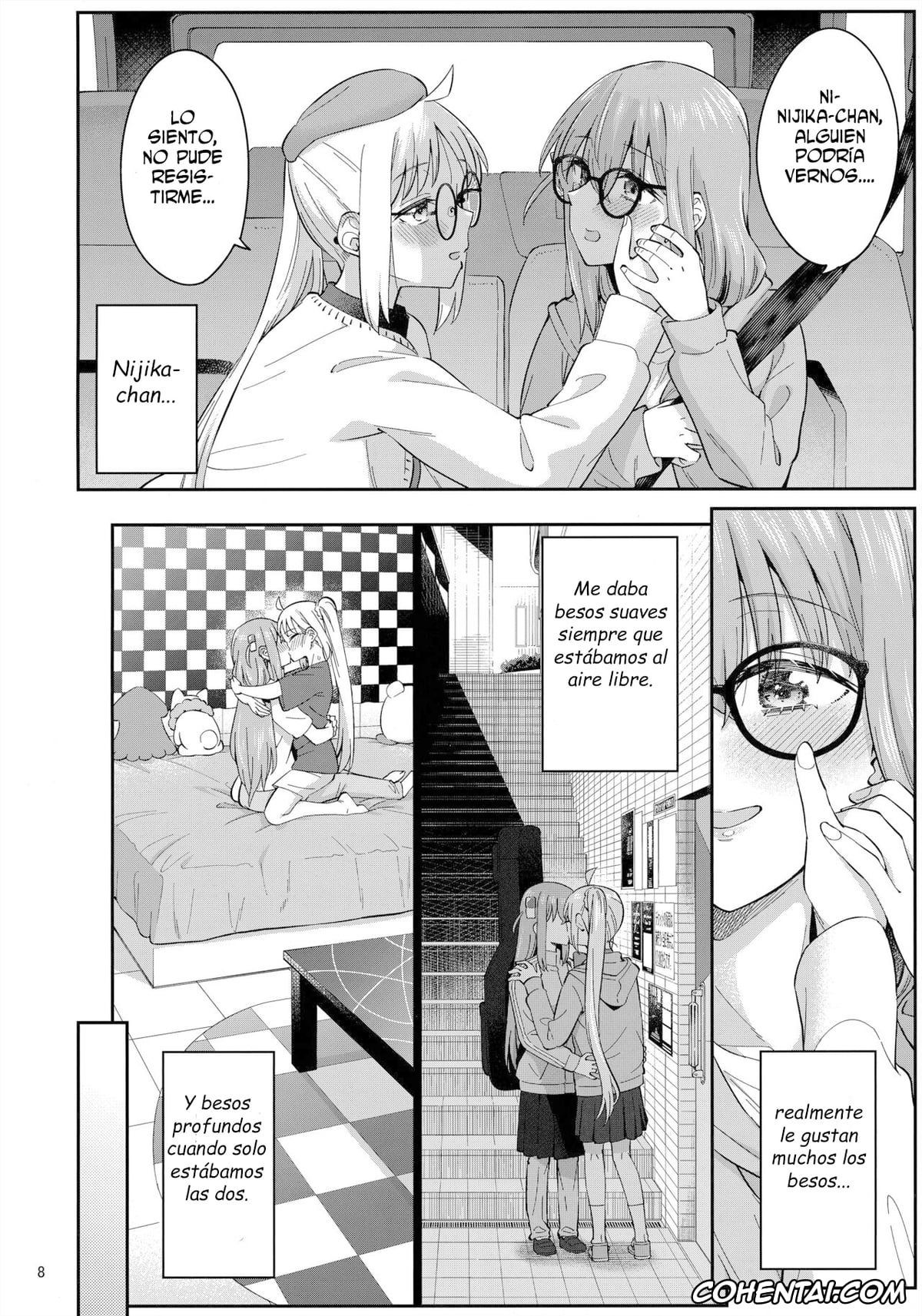 Bocchi the Rock! xxx, Hitori Gotou xxx, Nijika Ijichi xxx, Netsu o Mazete Shin o Tokashite (Bocchi the Rock!), pagina 7