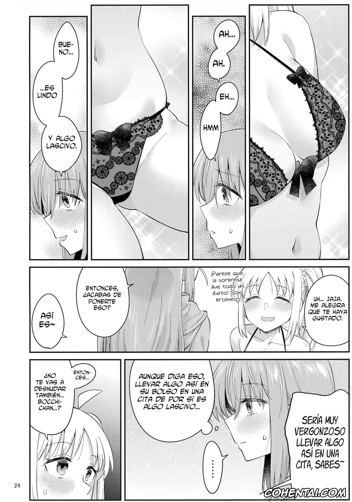 Bocchi the Rock! porno, Hitori Gotou porno, Nijika Ijichi porno, Netsu o Mazete Shin o Tokashite (Bocchi the Rock!), pagina 23