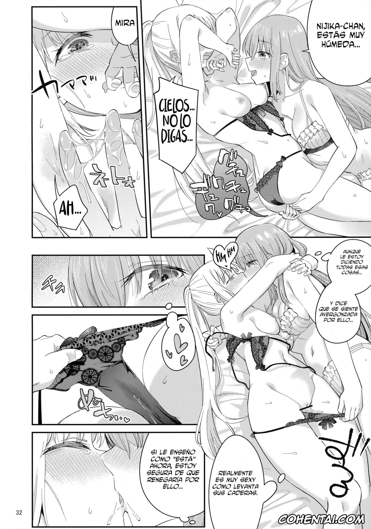 Bocchi the Rock! xxx, Hitori Gotou xxx, Nijika Ijichi xxx, Netsu o Mazete Shin o Tokashite (Bocchi the Rock!), pagina 31
