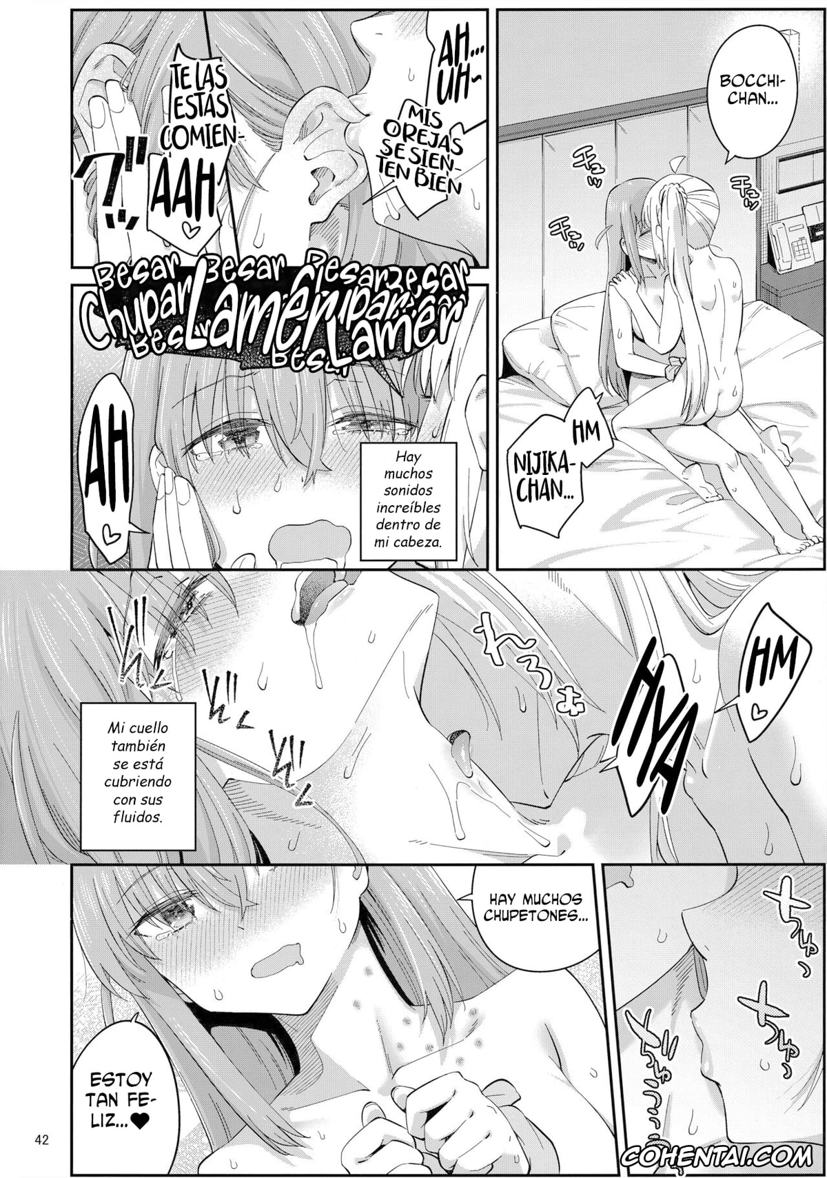 Bocchi the Rock! porno, Hitori Gotou porno, Nijika Ijichi porno, Netsu o Mazete Shin o Tokashite (Bocchi the Rock!), pagina 41
