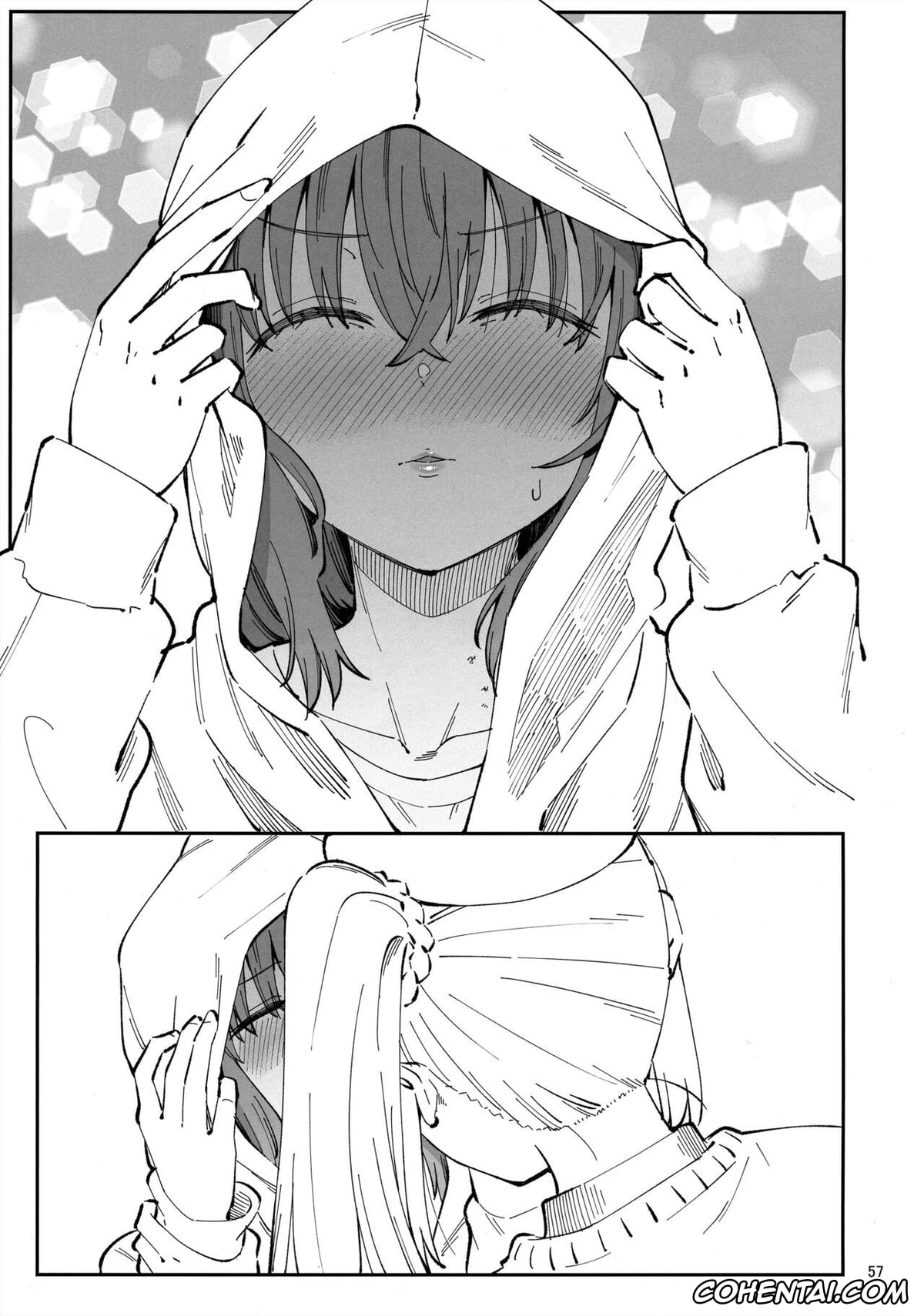 Bocchi the Rock! porno, Hitori Gotou porno, Nijika Ijichi porno, Netsu o Mazete Shin o Tokashite (Bocchi the Rock!), pagina 56