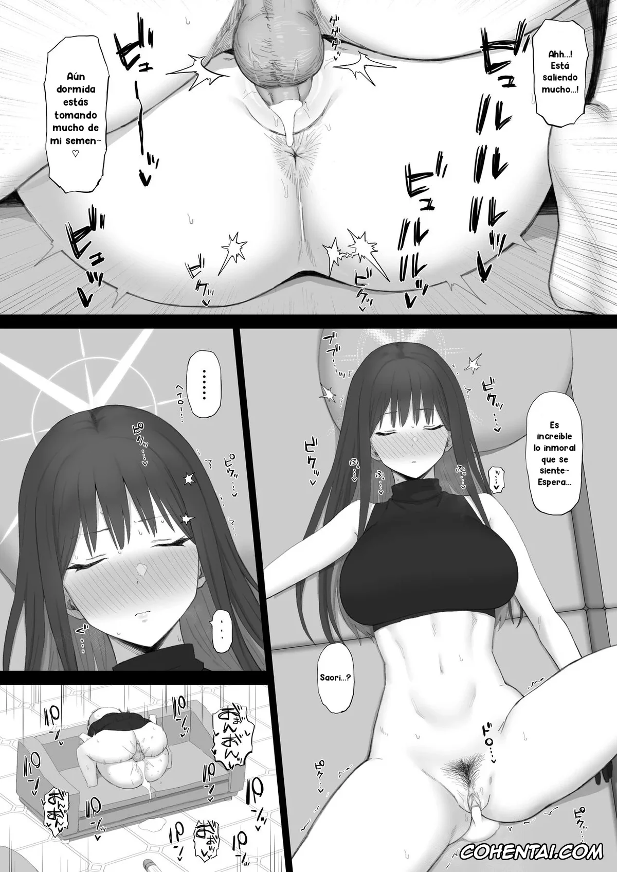 Blue Archive hentai, Saori Joumae hentai, Sensei hentai, Muchi ni Shokuzai Kyouiku ni Nikuyoku (Blue Archive), pagina 21
