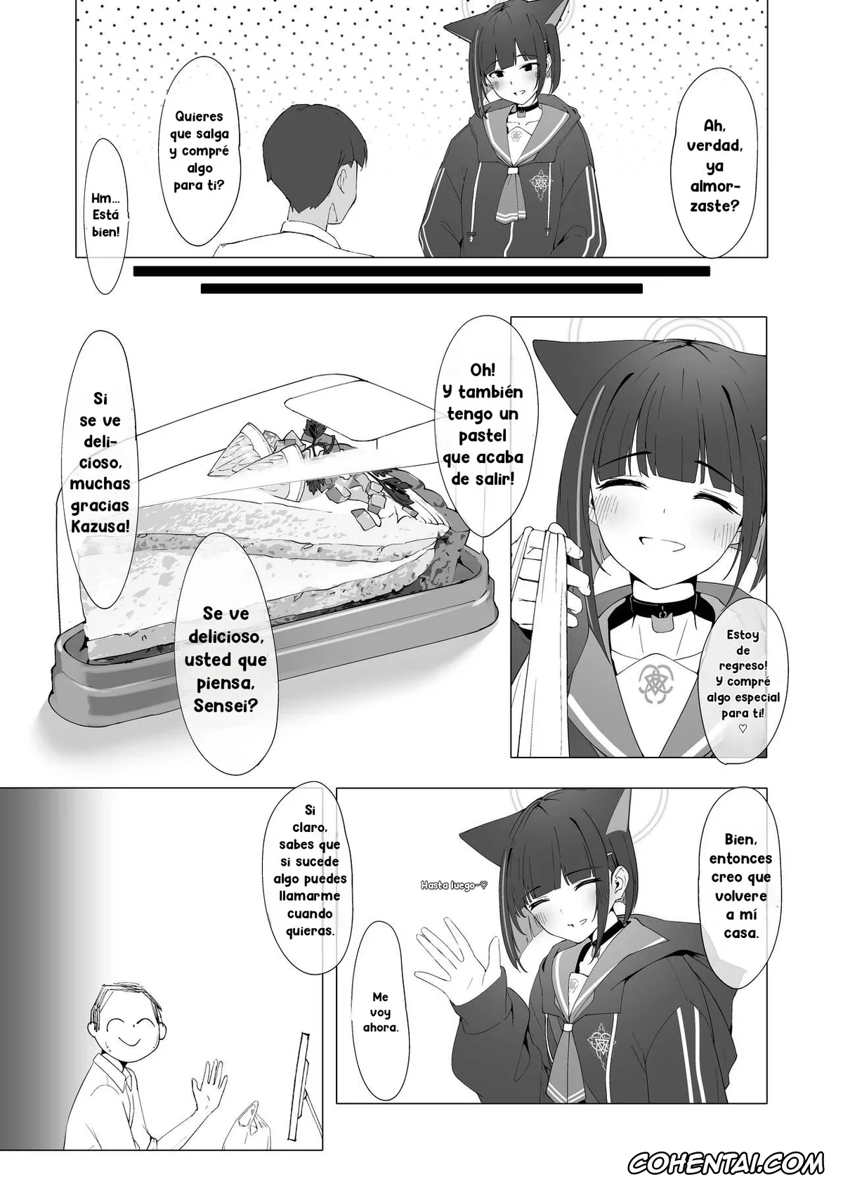 Blue Archive xxx, Kazusa Kyouyama xxx, Sensei xxx, KAZUSAddiction -Kyouyama Chuudoku- (Blue Archive), pagina 10