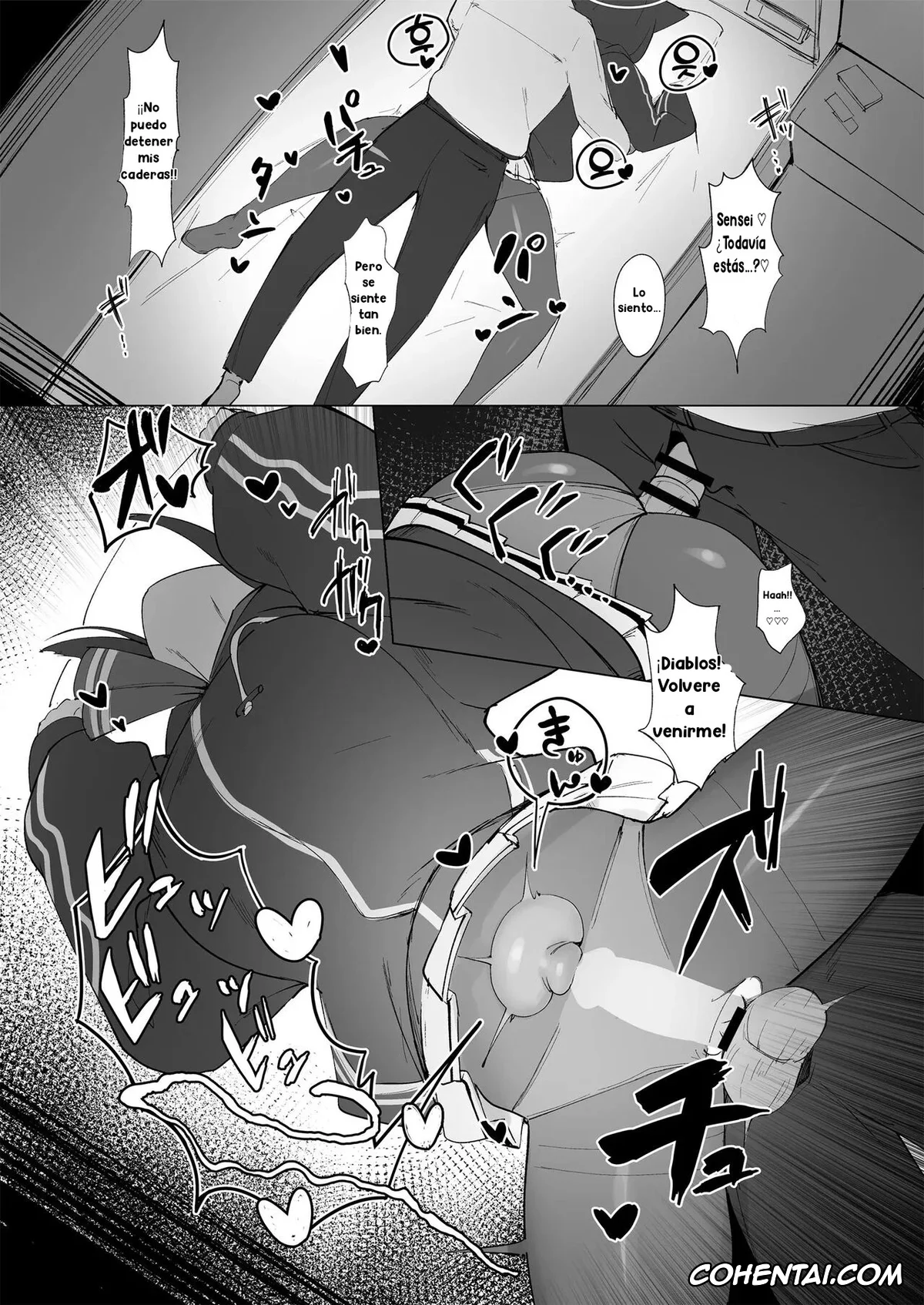 Blue Archive xxx, Kazusa Kyouyama xxx, Sensei xxx, KAZUSAddiction II -Kyouyama Chuudoku- II (Blue Archive), pagina 7
