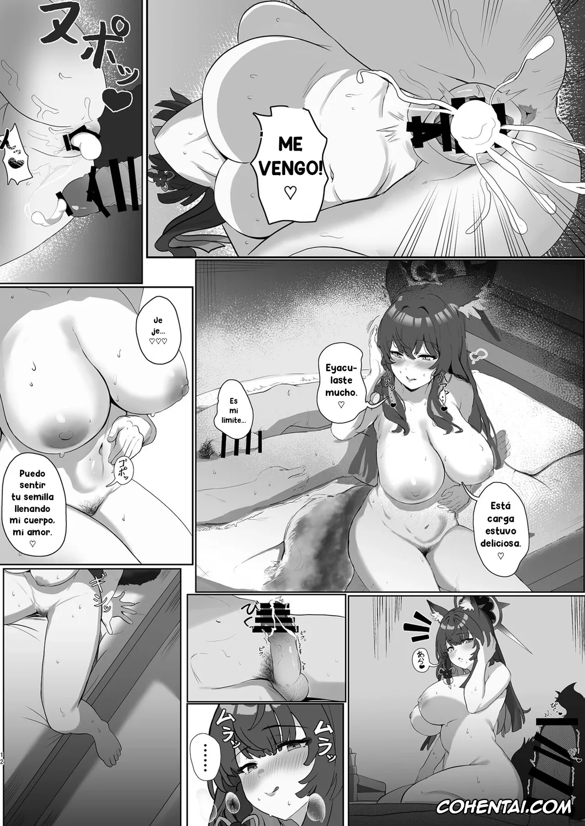 Blue Archive hentai, Sensei hentai, Wakamo Kosaka hentai, Tappuri Aishite Anata-sama (Blue Archive), pagina 12