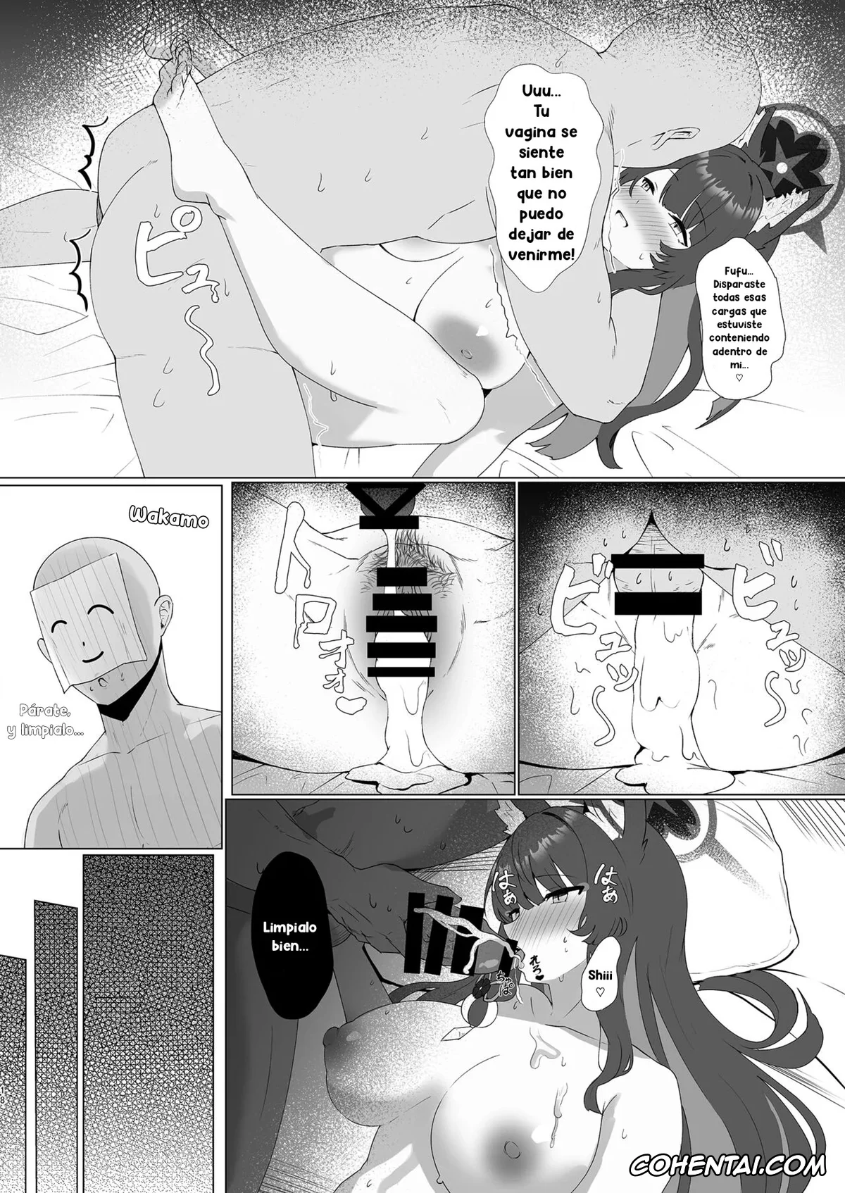 Blue Archive hentai, Sensei hentai, Wakamo Kosaka hentai, Tappuri Aishite Anata-sama (Blue Archive), pagina 18