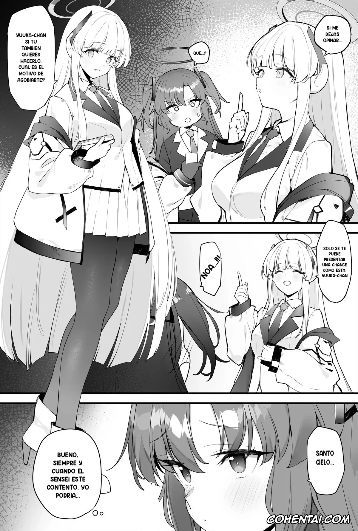 Blue Archive hentai, Sensei hentai, Yuuka Hayase hentai, Yuuka-chan to Ichaicha Suru Hon (Blue Archive), pagina 3