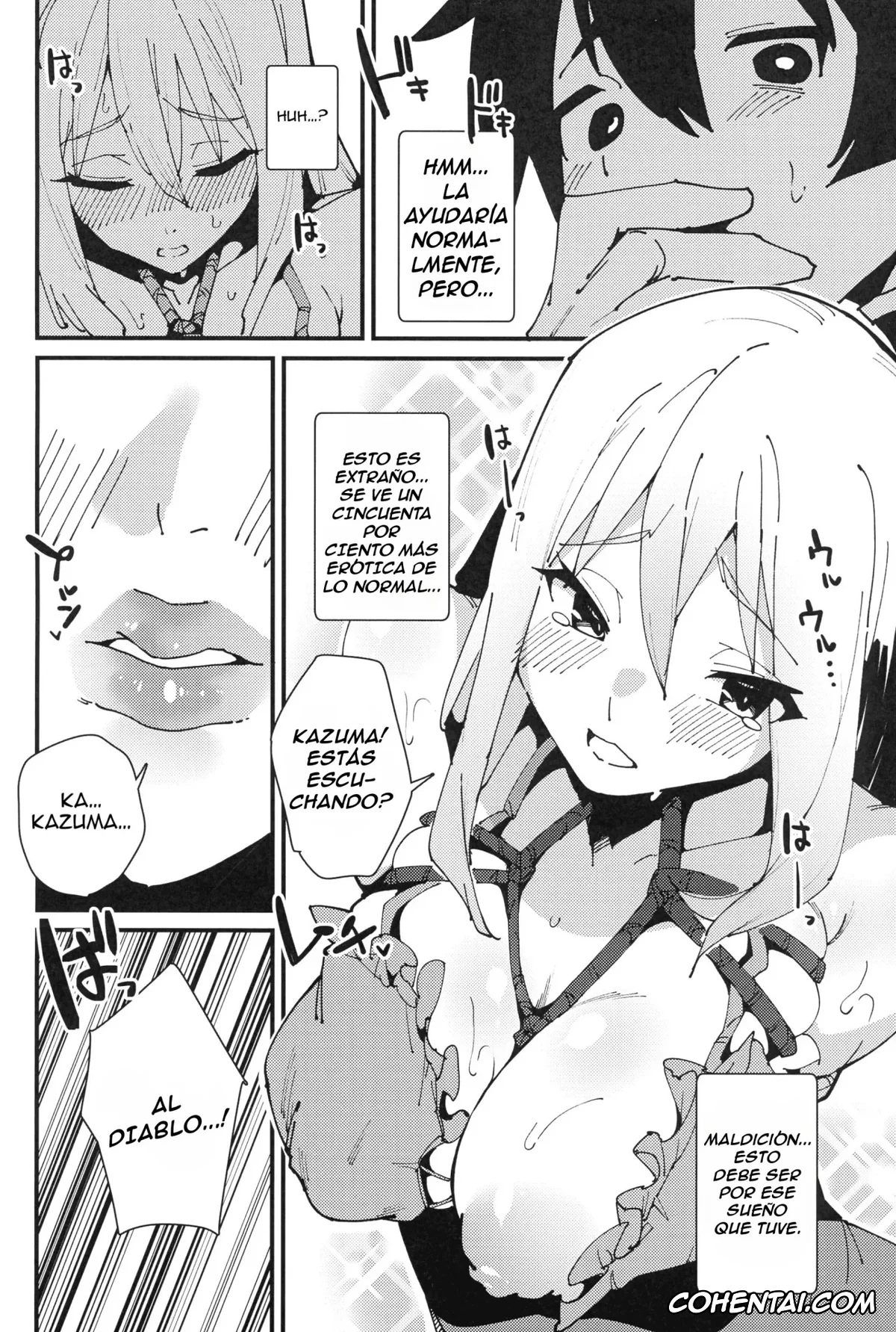 Kono Subarashii Sekai ni Syukufuku o! hentai, Darkness | Lalatina Ford Dustiness hentai, Kazuma Satou hentai, Aware Darkness (Kono Subarashii Sekai ni Syukufuku o!), pagina 12