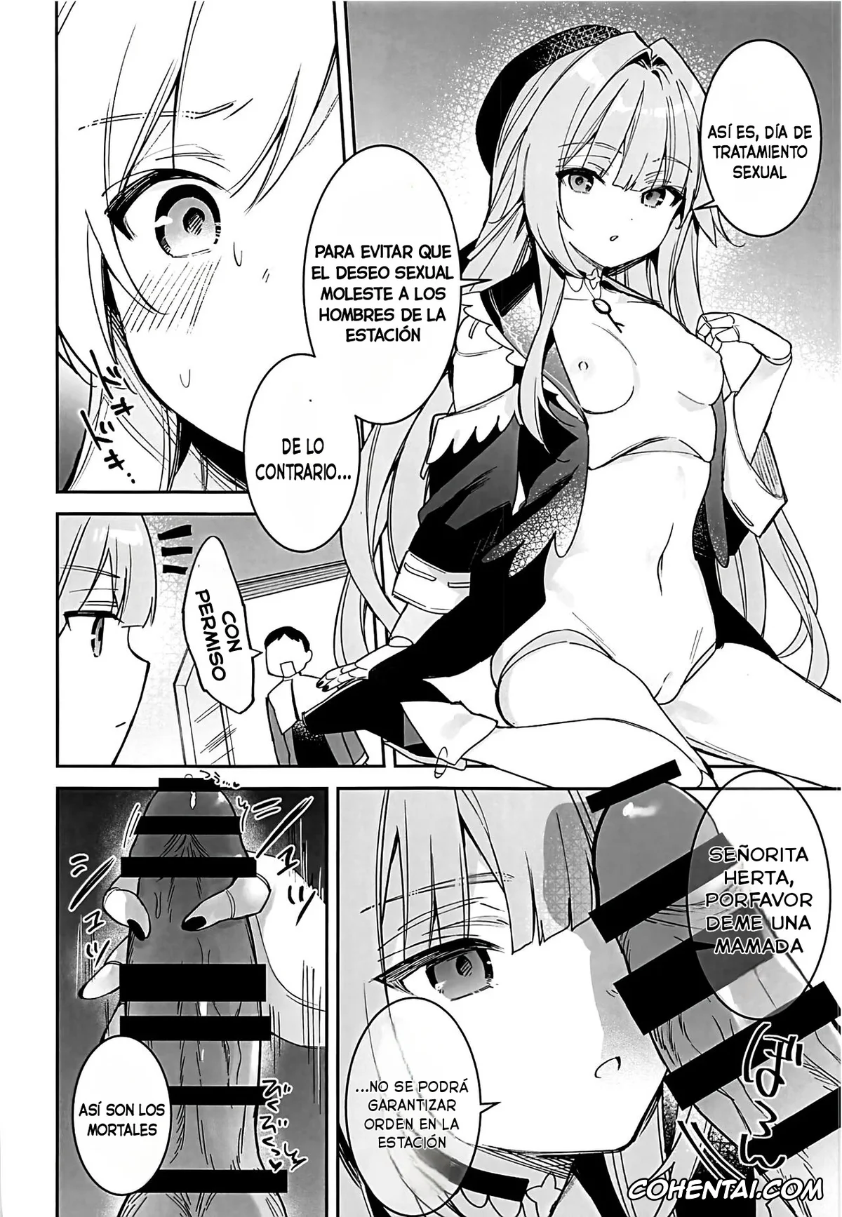 Honkai: Star Rail porno, Herta porno, Herta no Seishori Kurabu (Honkai: Star Rail), pagina 5