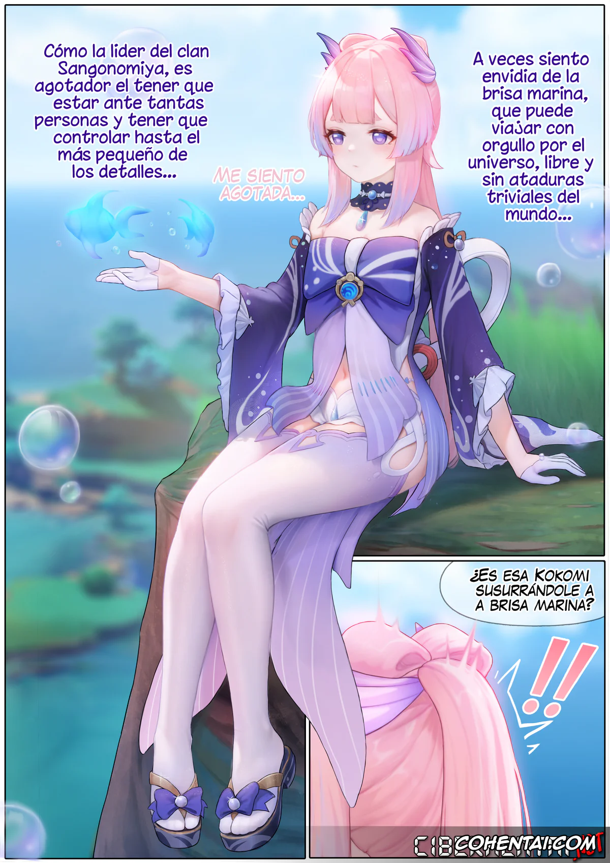 Genshin Impact porno, Aether porno, Kokomi Sangonomiya porno, Flustered Kokomi (Genshin Impact), pagina 2