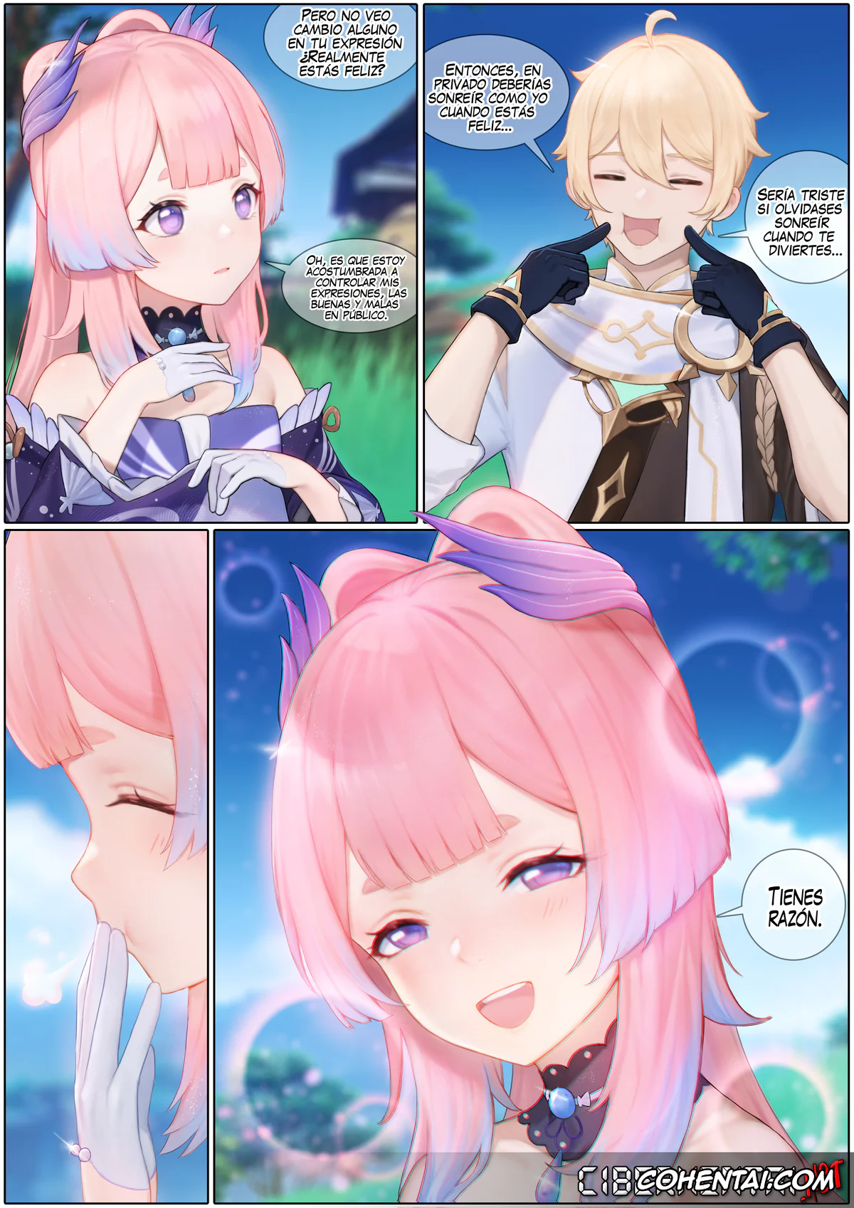 Genshin Impact xxx, Aether xxx, Kokomi Sangonomiya xxx, Flustered Kokomi (Genshin Impact), pagina 4