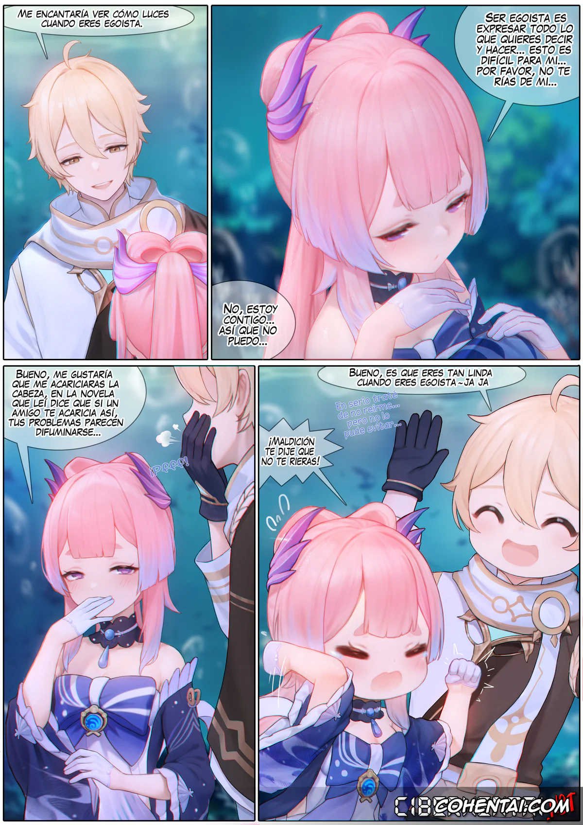 Genshin Impact porno, Aether porno, Kokomi Sangonomiya porno, Flustered Kokomi (Genshin Impact), pagina 8