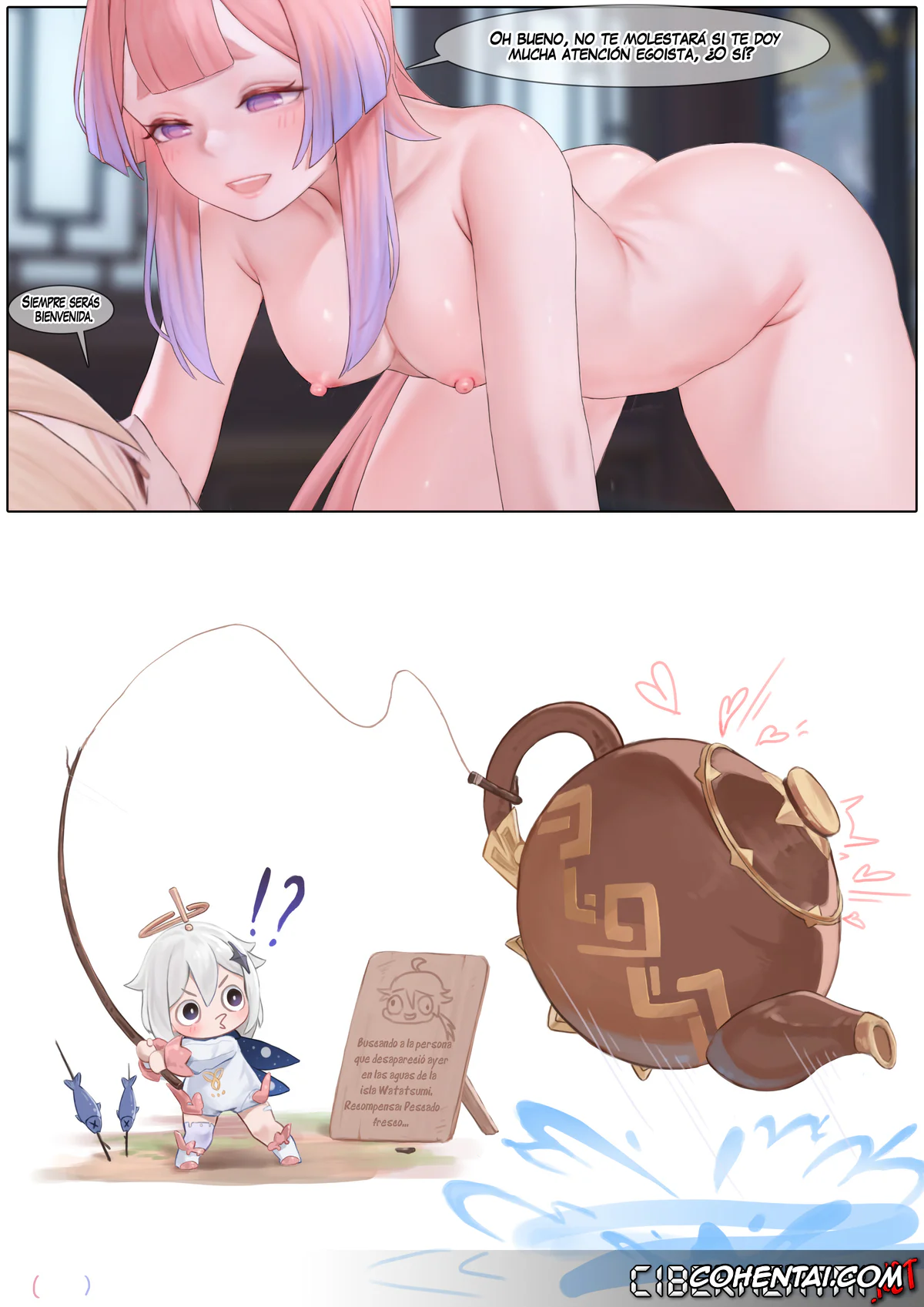 Genshin Impact porno, Aether porno, Kokomi Sangonomiya porno, Flustered Kokomi (Genshin Impact), pagina 53