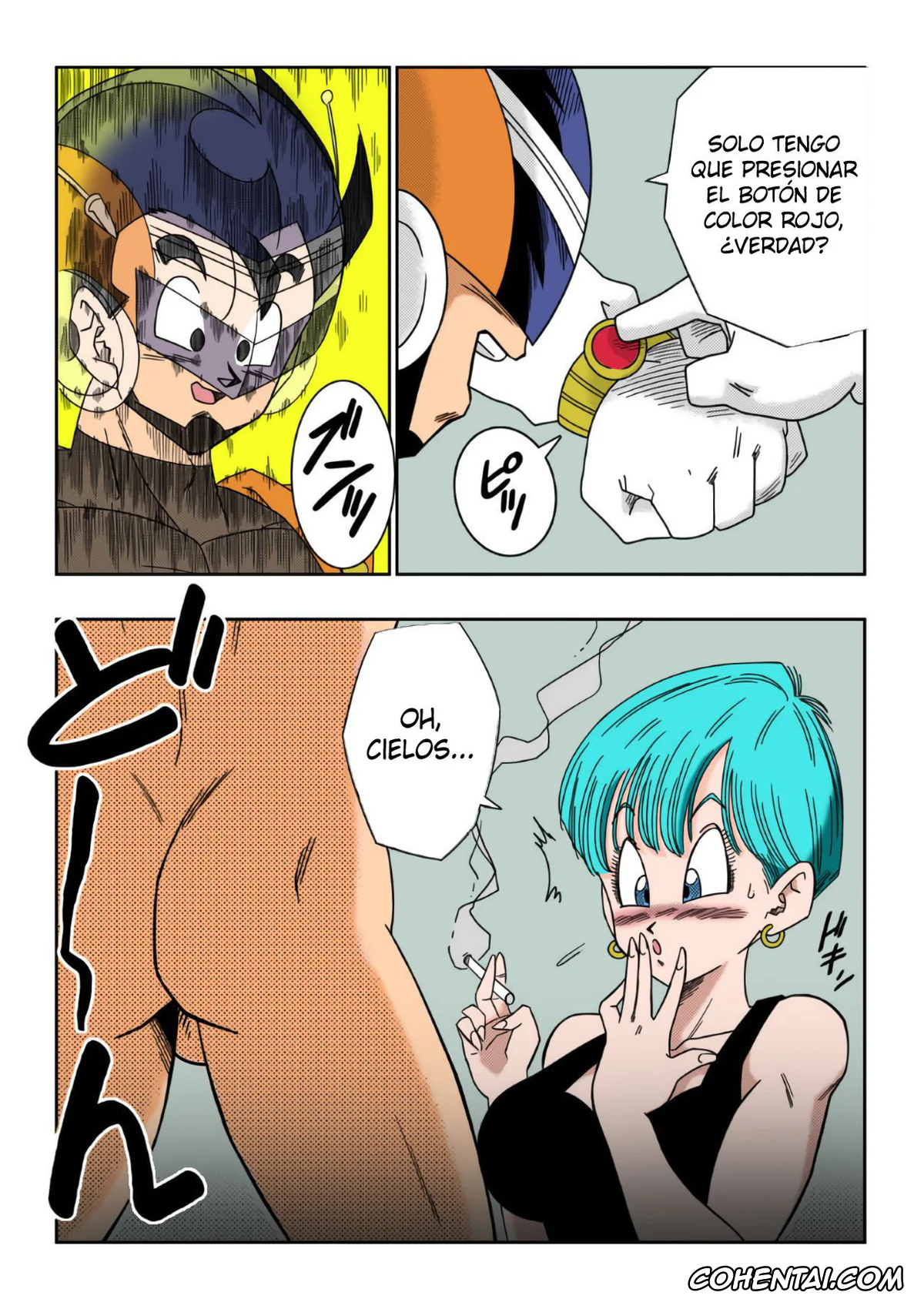 Dragon Ball Z hentai, Bulma Briefs hentai, Son Gohan hentai, DagonBall – Love Triangle Z 3 (Dragon Ball Z), pagina 3