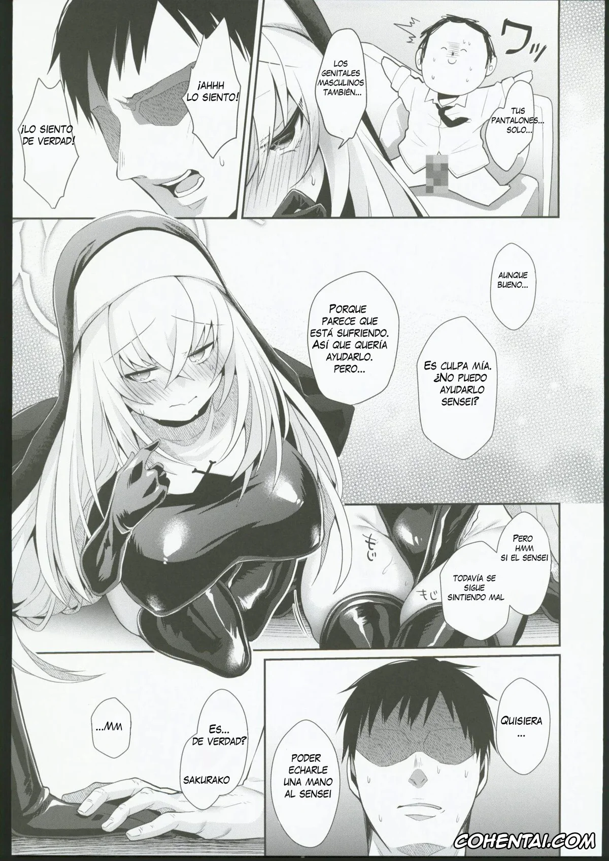 Blue Archive xxx, Sakurako Utazumi xxx, Sensei xxx, Oyurushi kudasai Sakurako-sama (Blue Archive), pagina 10