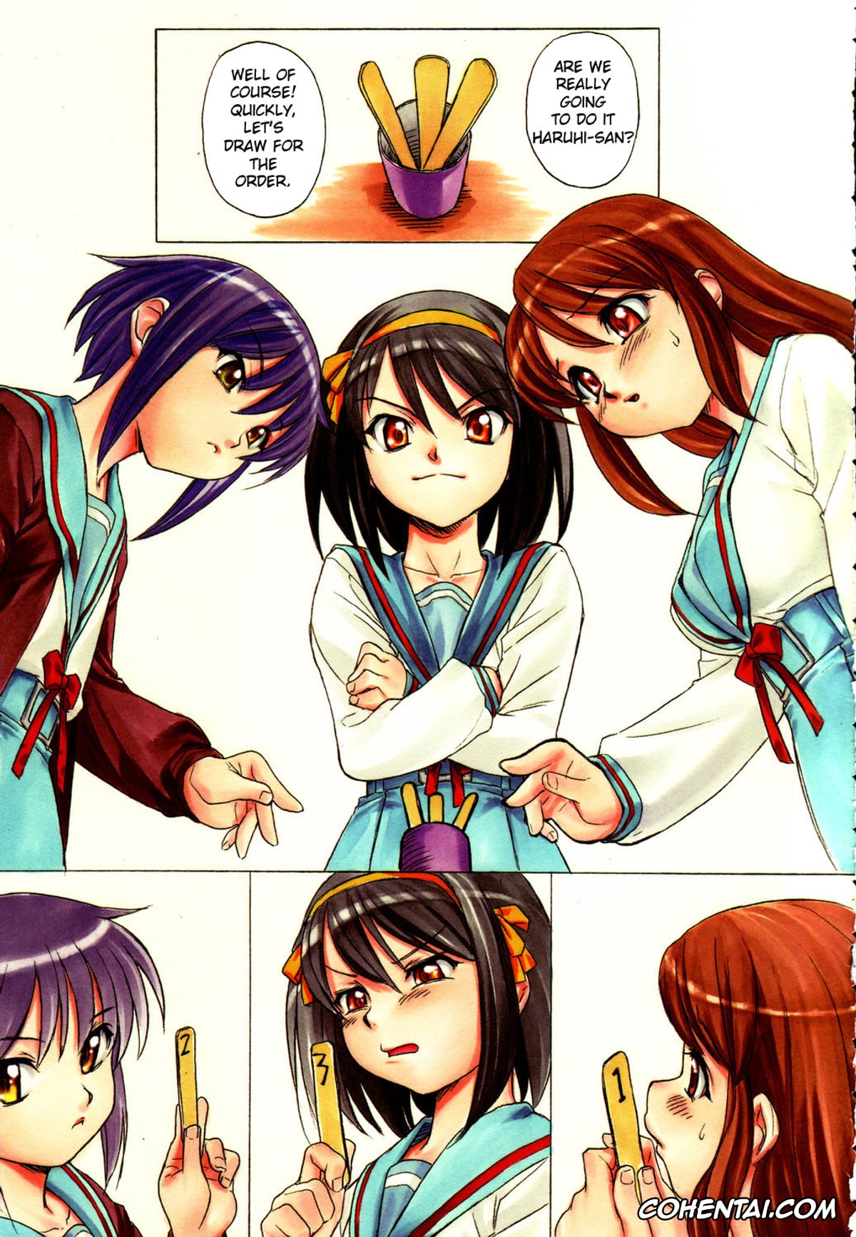 The Melancholy Of Haruhi Suzumiya | Suzumiya Haruhi No Yuuutsu porno, Haruhi Suzumiya porno, Kyon porno, Mikuru Asahina porno, Yuki Nagato porno, Suzumiya Haruhi no Nisemono (Tetsuwan Nurse) (Suzumiya Haruhi no Yuuutsu), pagina 2