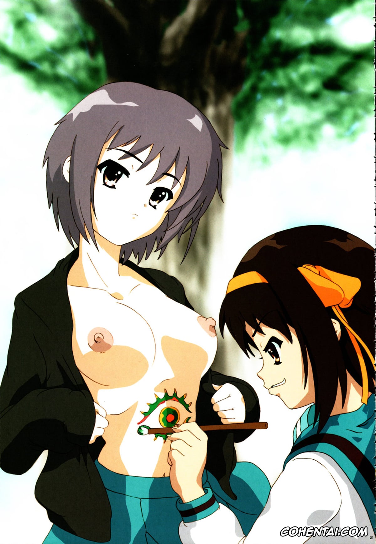 The Melancholy Of Haruhi Suzumiya | Suzumiya Haruhi No Yuuutsu hentai, Haruhi Suzumiya hentai, Kyon hentai, Mikuru Asahina hentai, Yuki Nagato hentai, Suzumiya Haruhi no Nisemono (Tetsuwan Nurse) (Suzumiya Haruhi no Yuuutsu), pagina 12