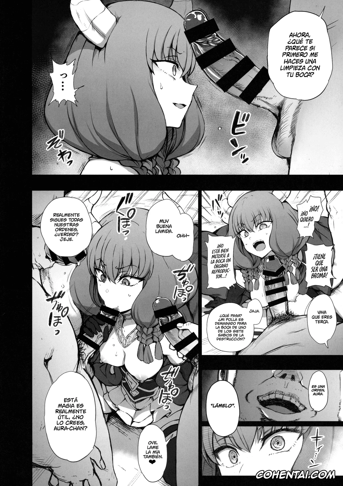 Sousou No Frieren | Frieren Beyond Journeys End xxx, Dantoudai No Aura | Aura The Guillotine xxx, Dakuon 6 (Sousou no Frieren), pagina 4