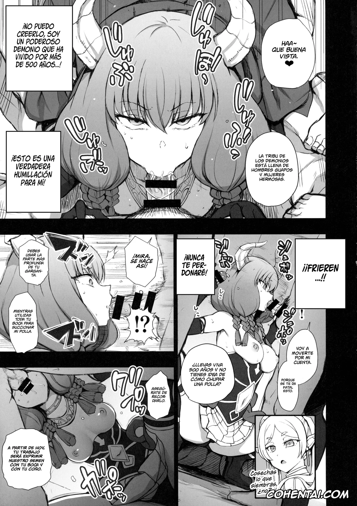 Sousou No Frieren | Frieren Beyond Journeys End porno, Dantoudai No Aura | Aura The Guillotine porno, Dakuon 6 (Sousou no Frieren), pagina 5
