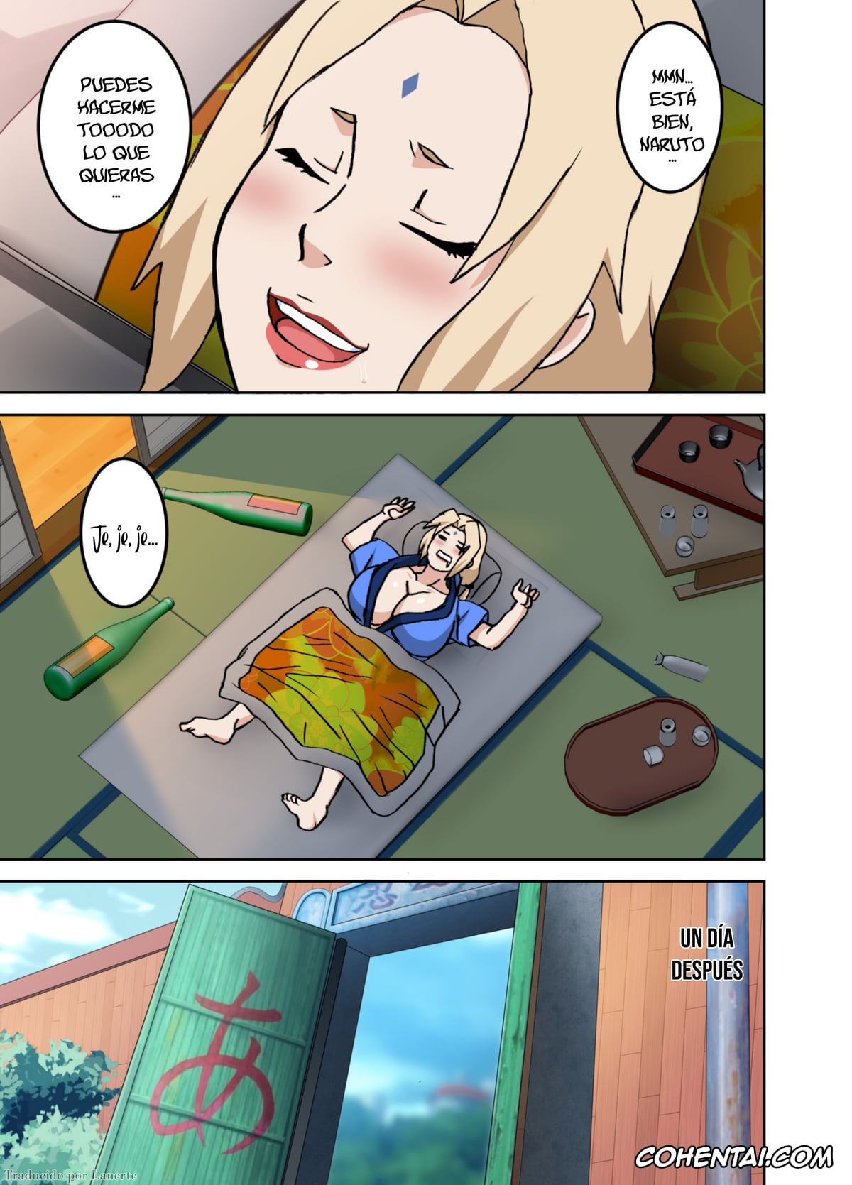 NARUTO xxx, Naruto Uzumaki xxx, Shizune xxx, Tsunade xxx, Night Crawl’s OK! (Naruto), pagina 40