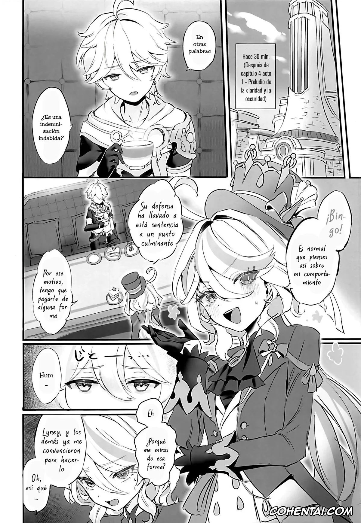 Genshin Impact hentai, Aether hentai, Focalors | Lady Furina hentai, Kimi no Guroshi de Kanpai (Genshin Impact), pagina 3