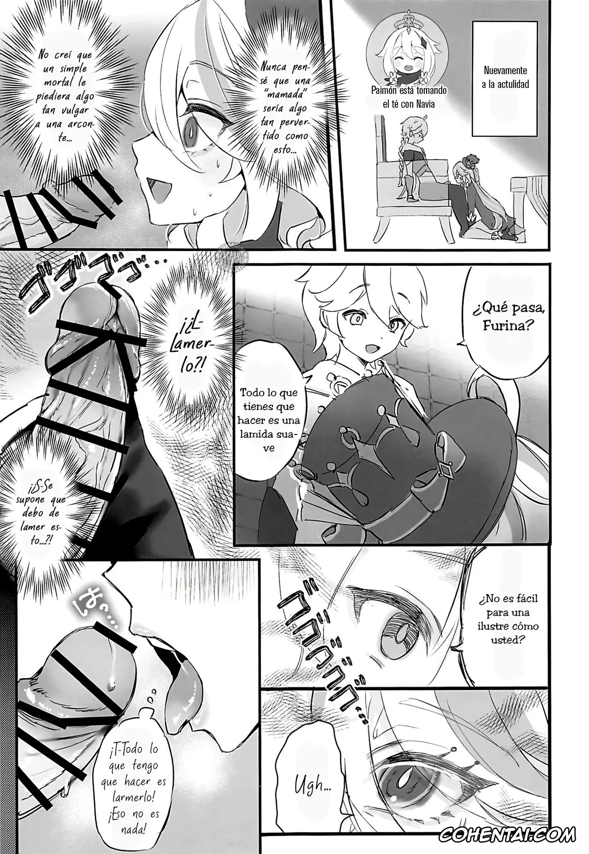 Genshin Impact hentai, Aether hentai, Focalors | Lady Furina hentai, Kimi no Guroshi de Kanpai (Genshin Impact), pagina 6