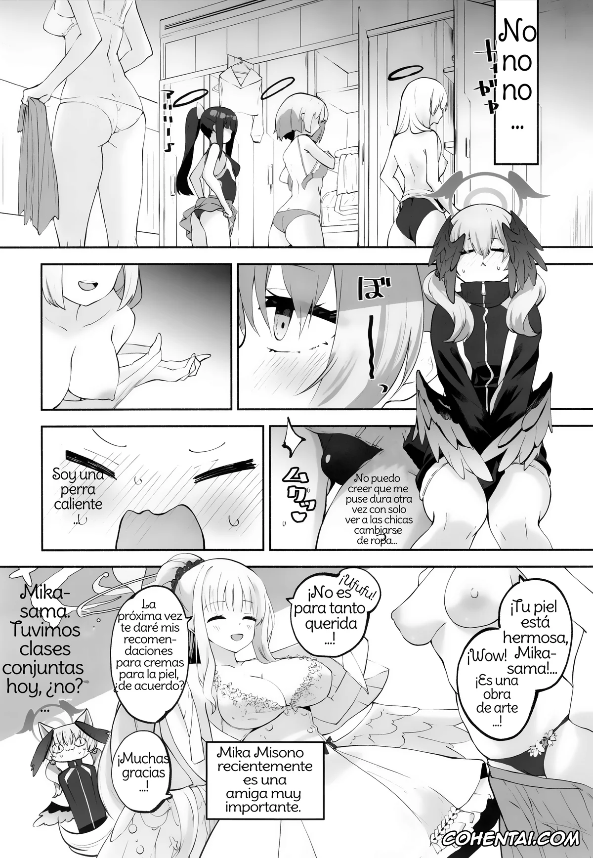 Blue Archive hentai, Koharu Shimoe hentai, Mika Misono hentai, Koharu-chan tte Sounanda (Blue Archive), pagina 15