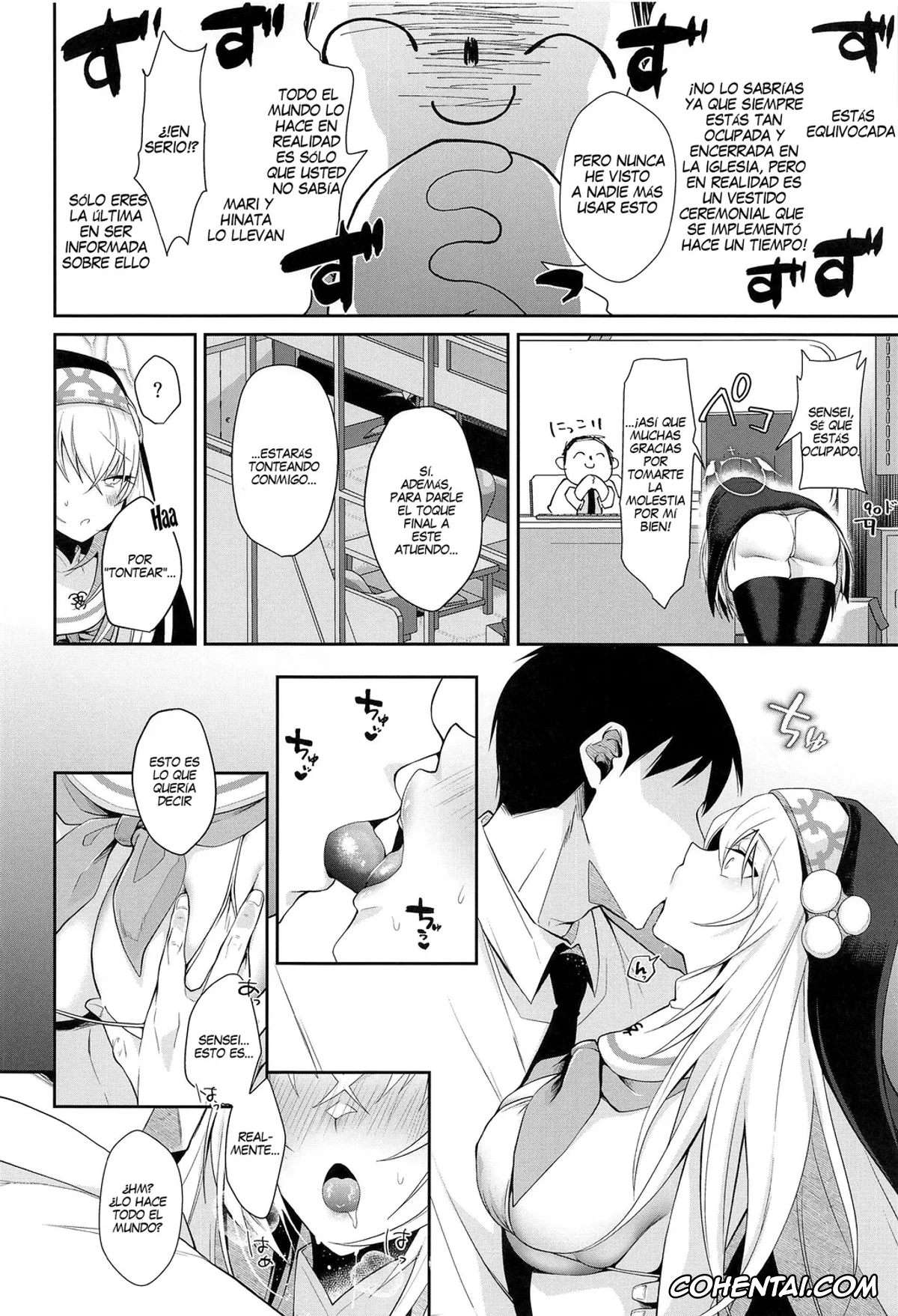 Blue Archive hentai, Sakurako Utazumi hentai, Sensei hentai, Wappi~ Sakurako-sama wa Chorosugiru (Blue Archive), pagina 3