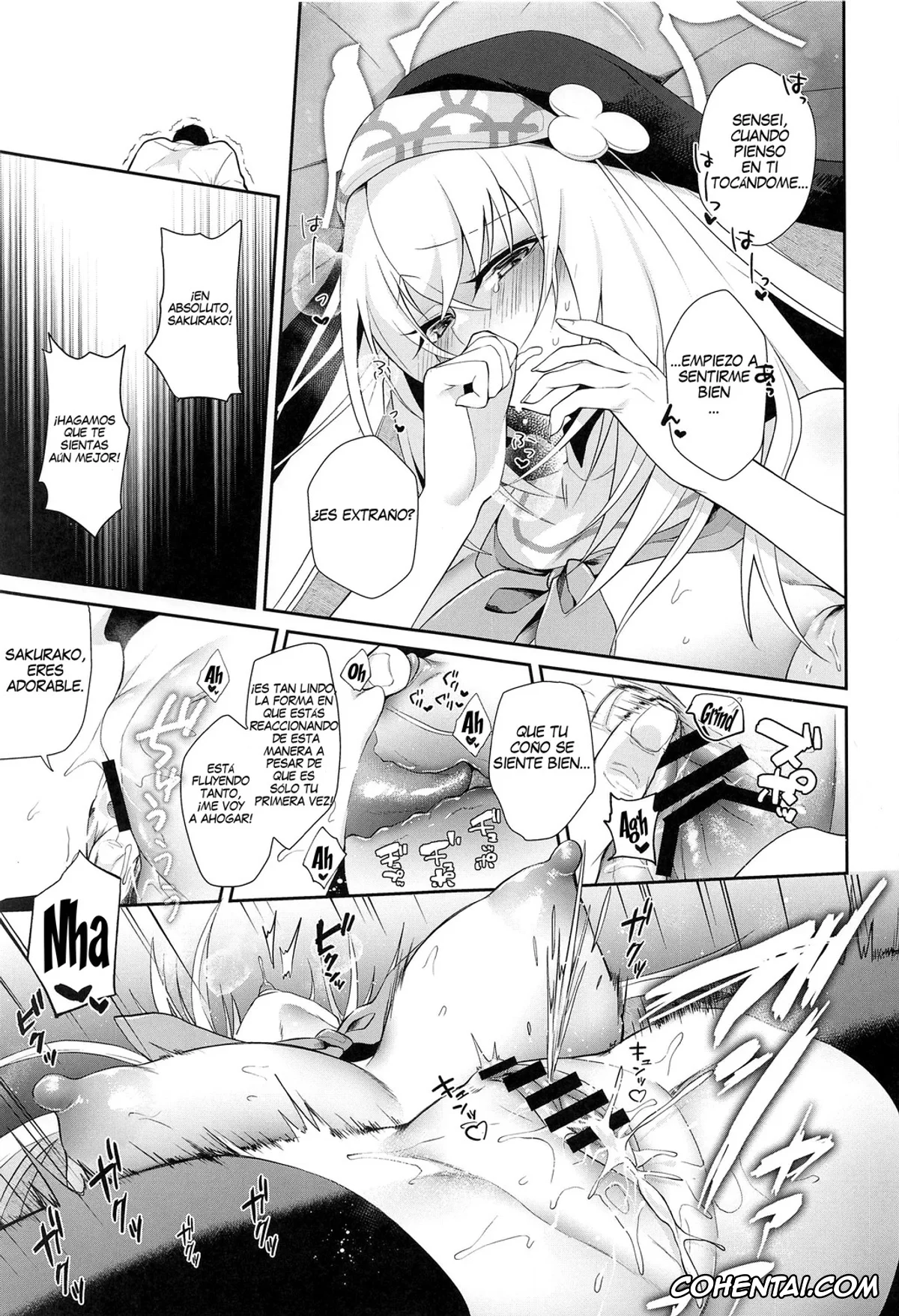 Blue Archive hentai, Sakurako Utazumi hentai, Sensei hentai, Wappi~ Sakurako-sama wa Chorosugiru (Blue Archive), pagina 12
