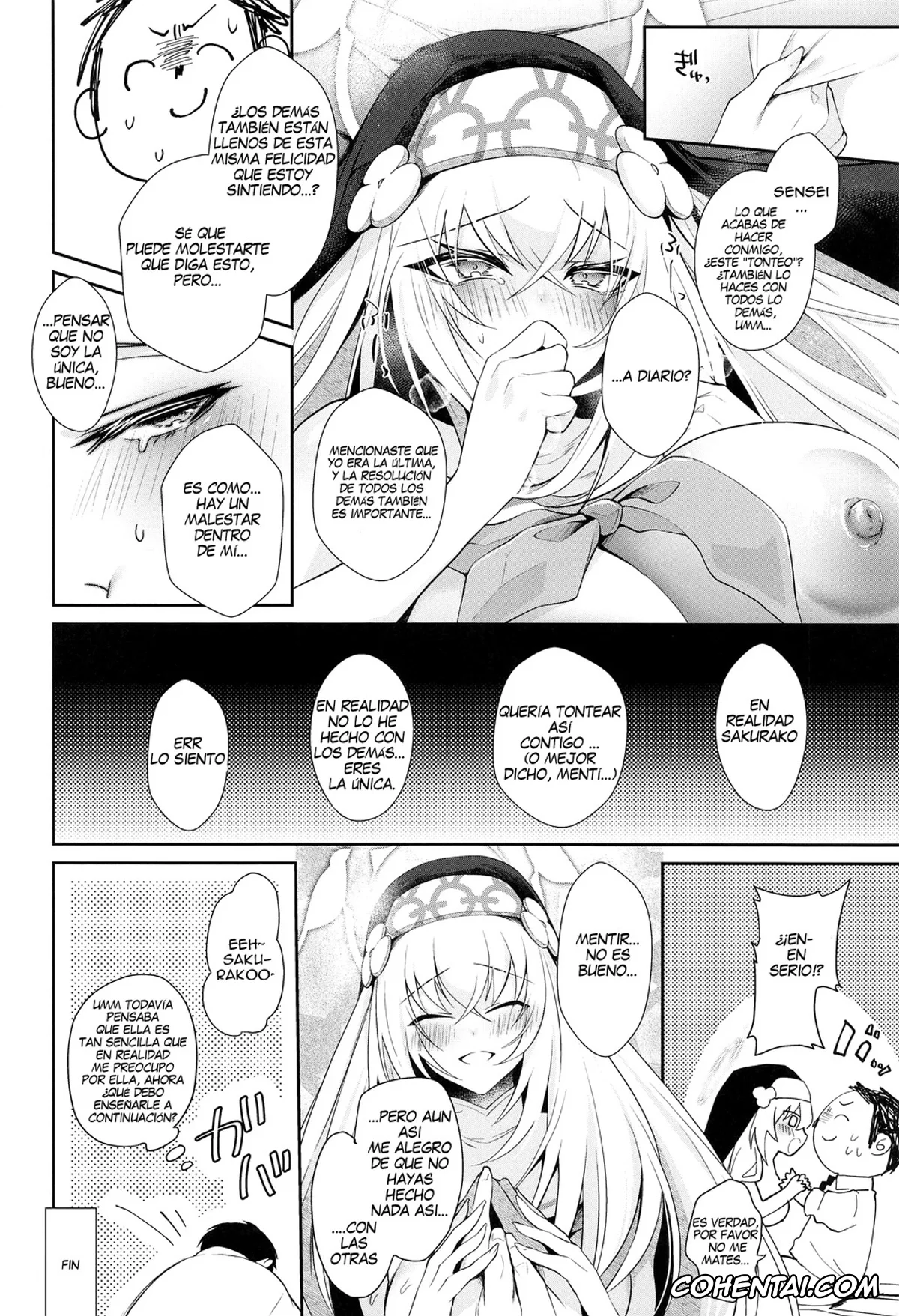 Blue Archive xxx, Sakurako Utazumi xxx, Sensei xxx, Wappi~ Sakurako-sama wa Chorosugiru (Blue Archive), pagina 19