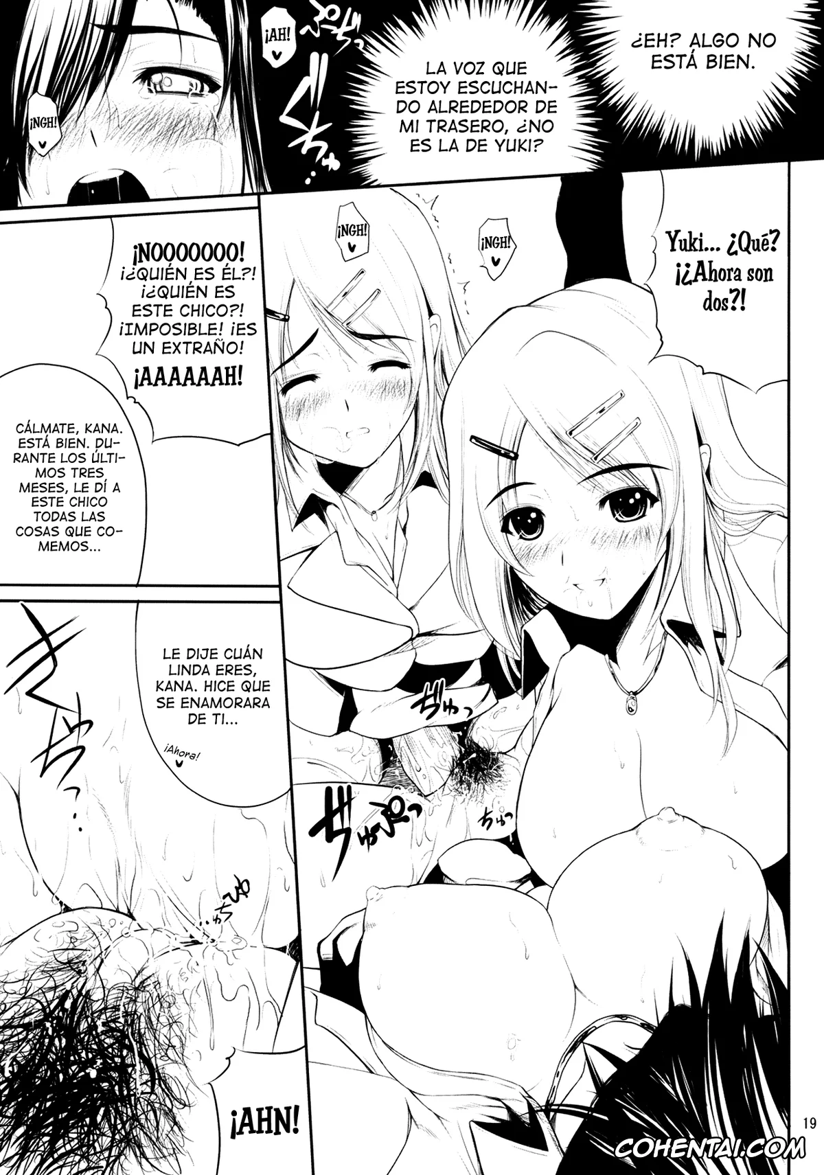Candy Boy hentai, Kanade Sakurai hentai, Yukino Sakurai hentai, Candy Heart (Candy Boy), pagina 21