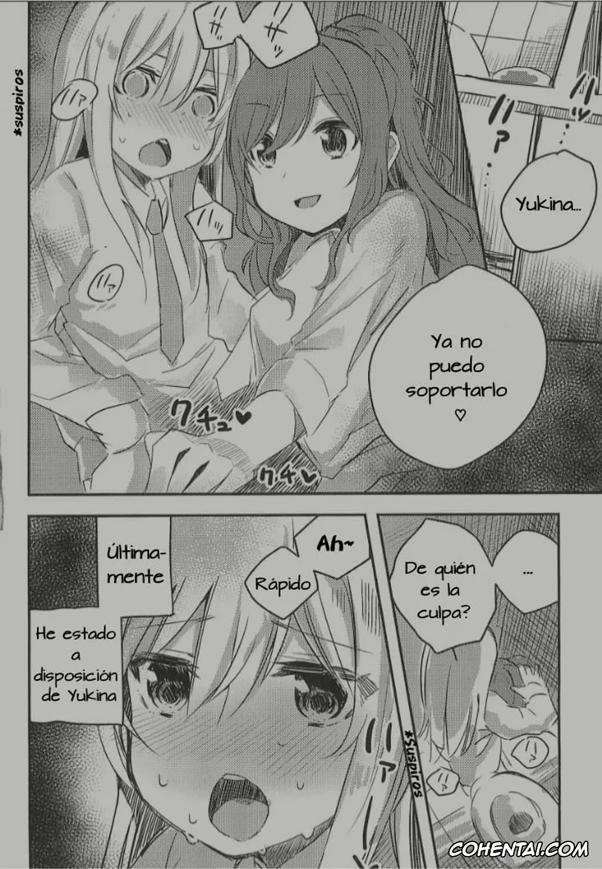 BanG Dream! hentai, Yukina Minato hentai, Yukina wa Gaman ga Dekinai (BanG Dream!), pagina 3