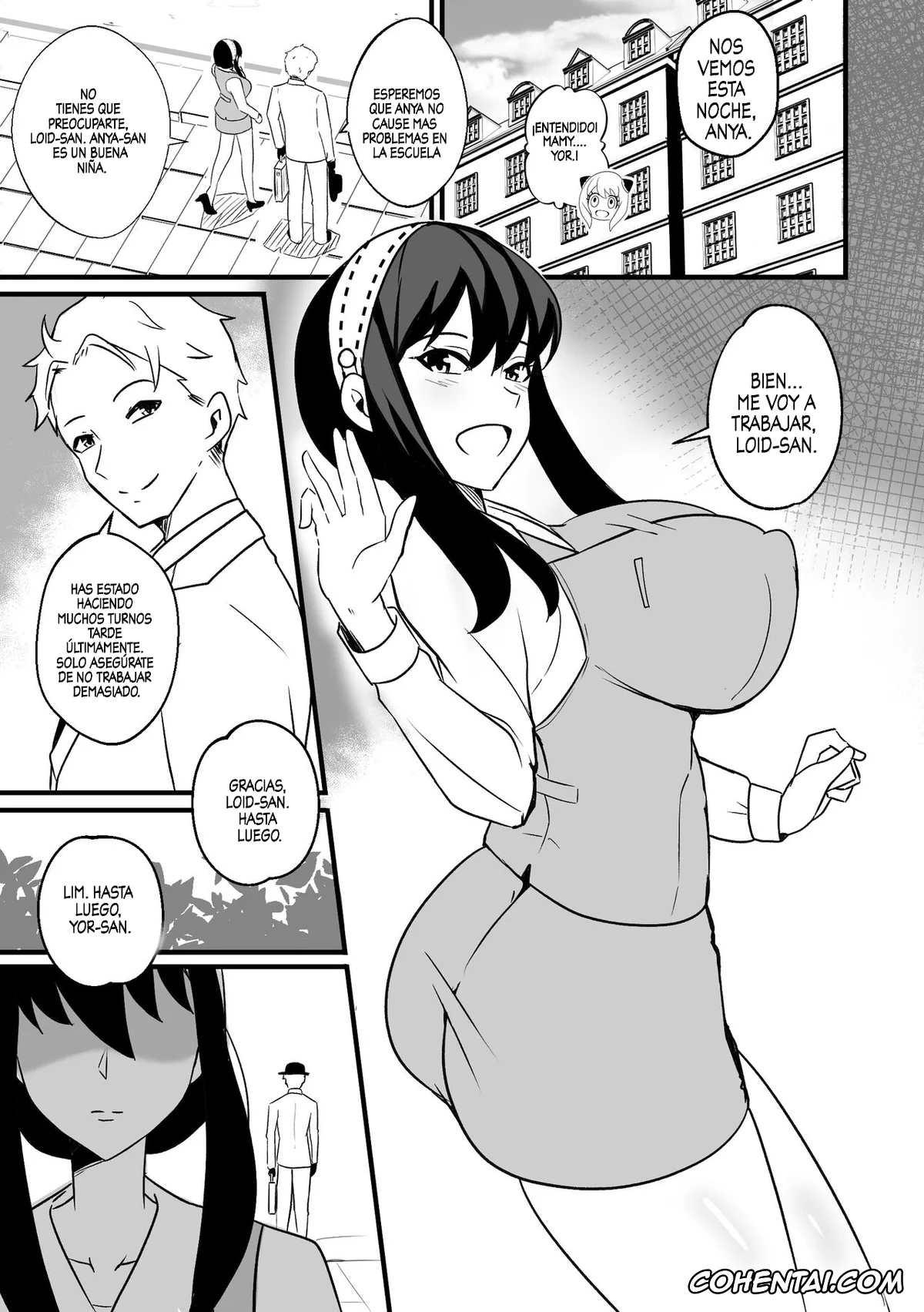 Spy x Family porno, Franky Franklin porno, Yor Forger porno, B-Trayal 46 Yor (Spy X Family), pagina 2
