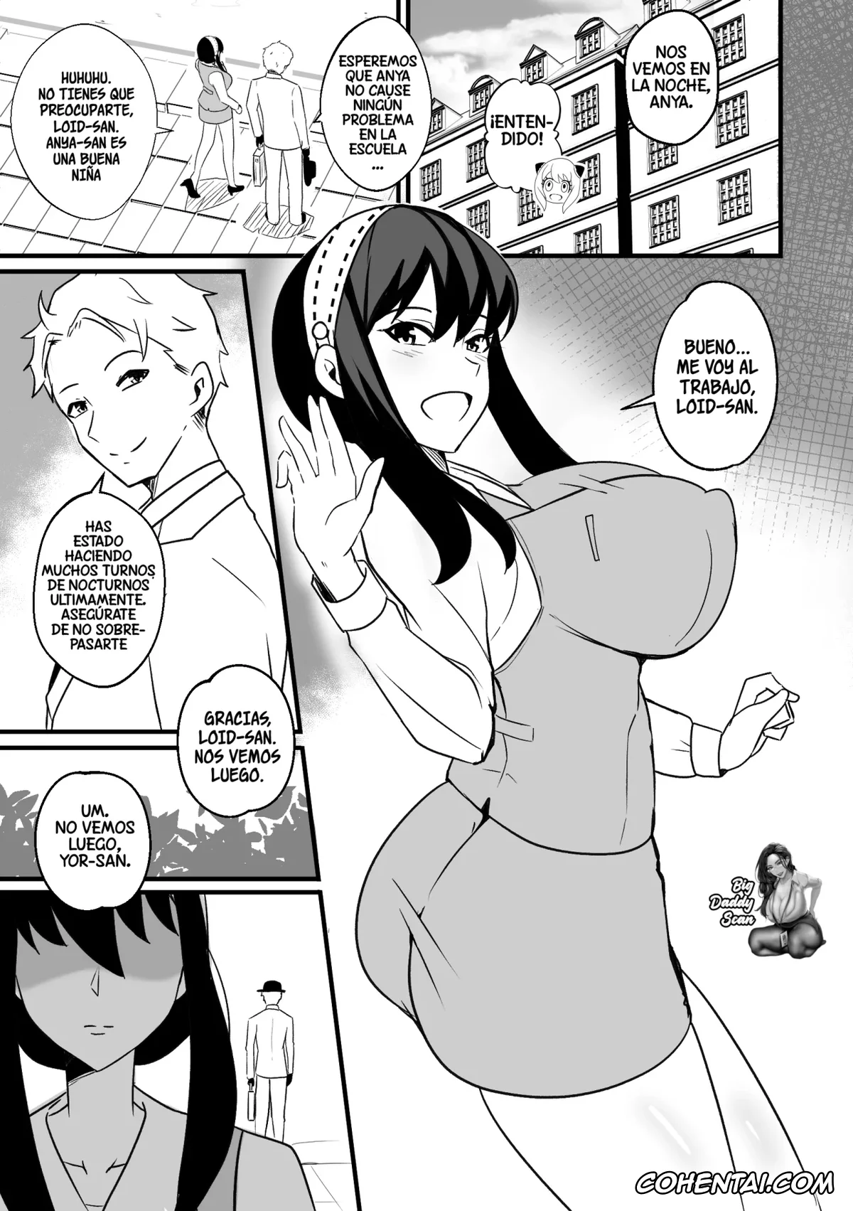 Spy x Family porno, Franky Franklin porno, Yor Forger porno, B-Trayal 46 Yor (Spy X Family), pagina 2