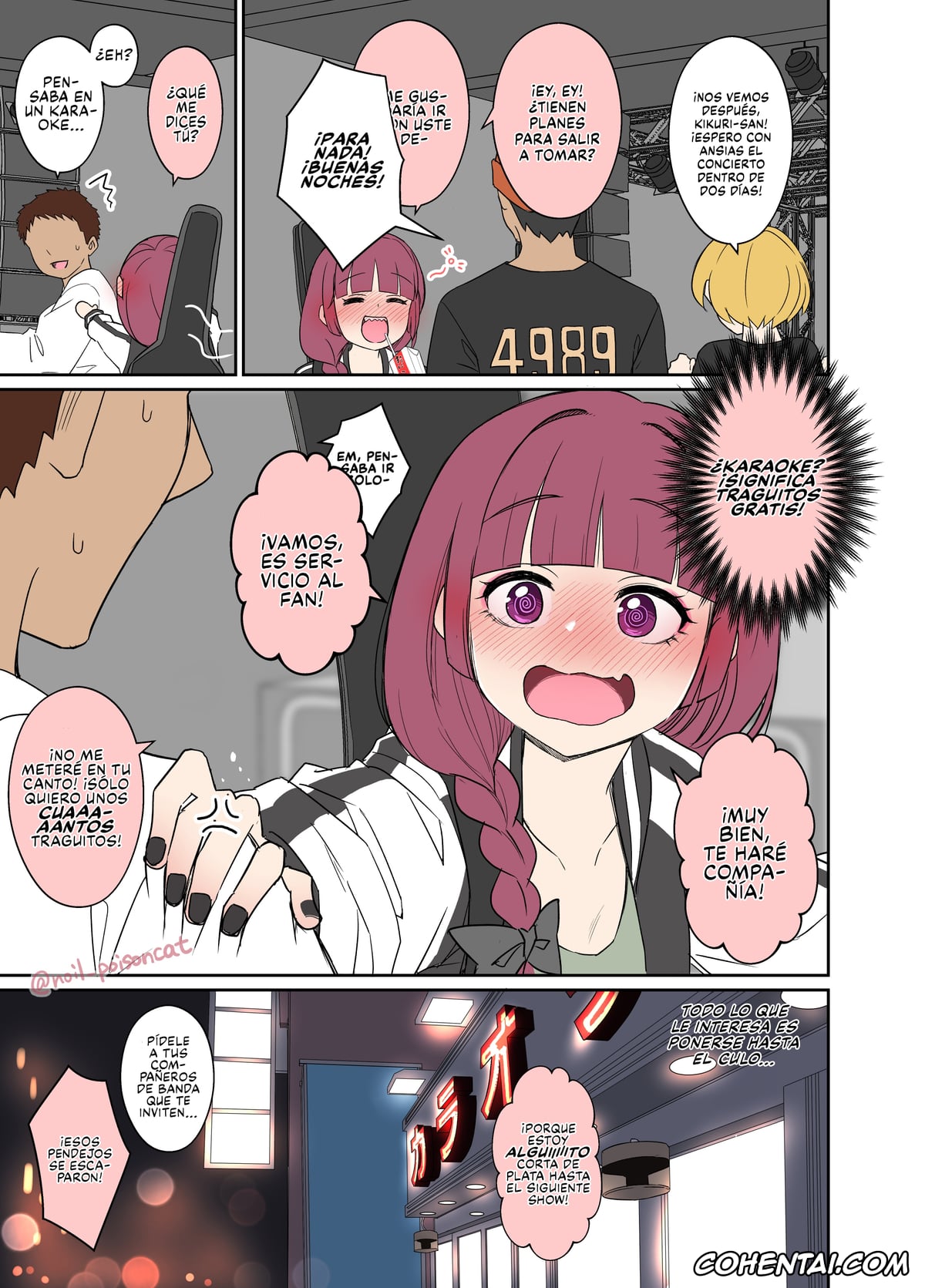 Bocchi the Rock! porno, Kikuri Hiroi porno, Deisui shita Hiroi Kikuri ni Warui Koto o Suru Hanashi (Bocchi the Rock!), pagina 2